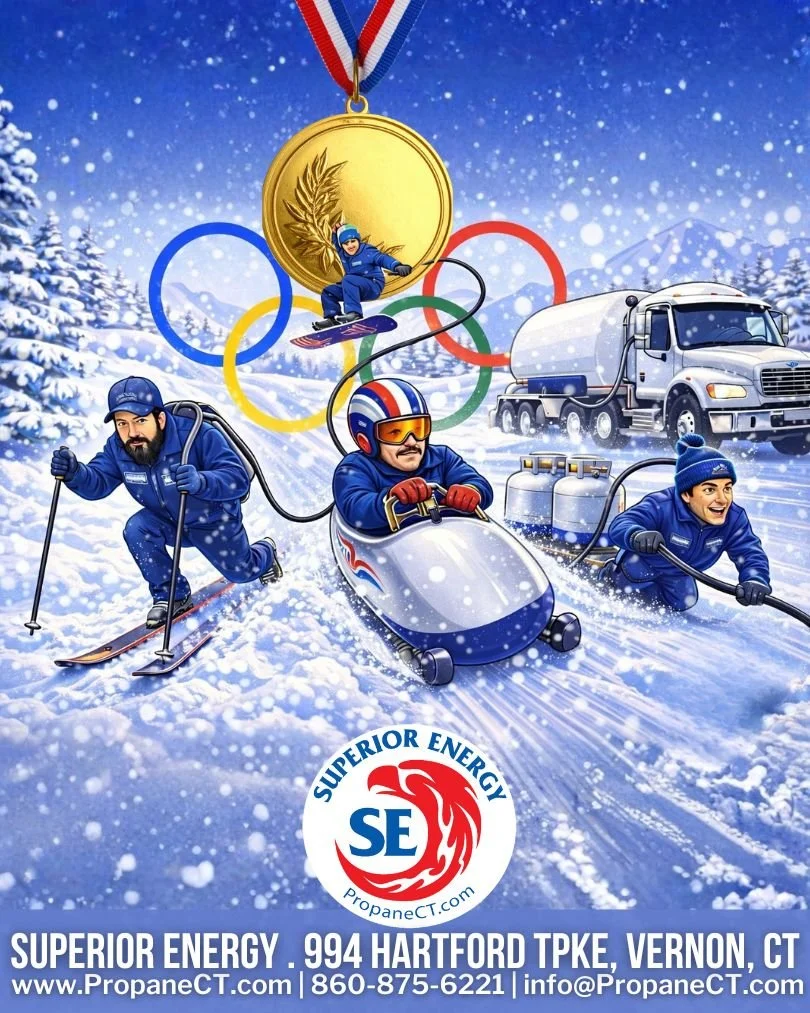 Endurance level: New England winter 🥶 Not an Olympic sport&hellip; but it should be. 🏅

Meet our winter athletes 🦅 Local. Reliable. Always showing up when it matters most.
Gold-medal consistency wins championships. Dependable propane wins winters.