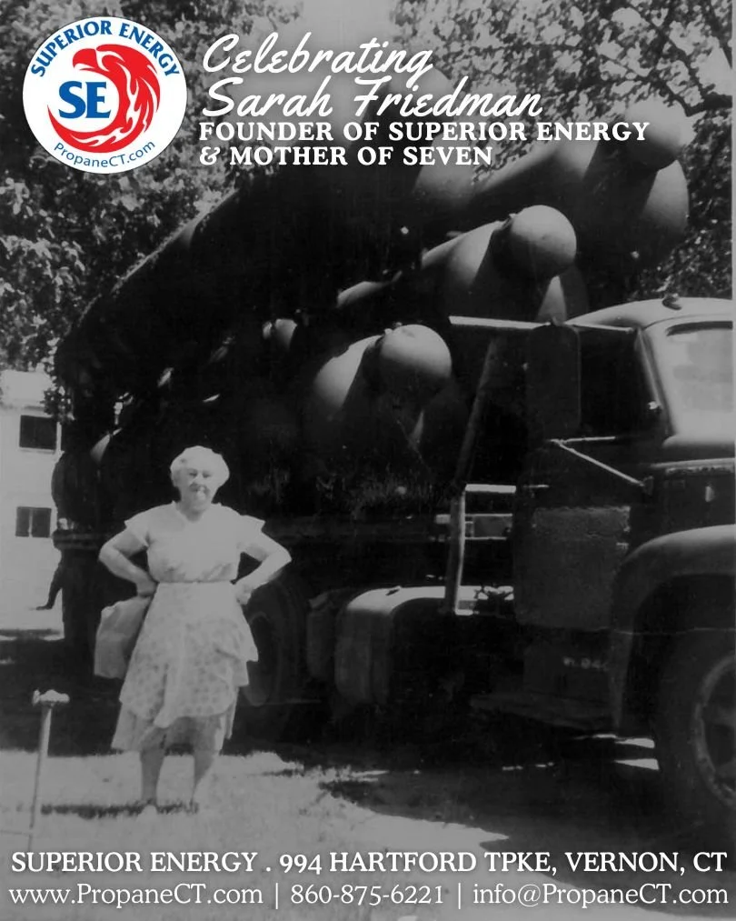 Happy Mother&rsquo;s Day from Superior Energy. 🌷

Today, we&rsquo;re honoring our founder, Sarah Friedman, an immigrant, mother of seven, and the woman whose determination started it all. More than 80 years later, that same spirit still guides us: t