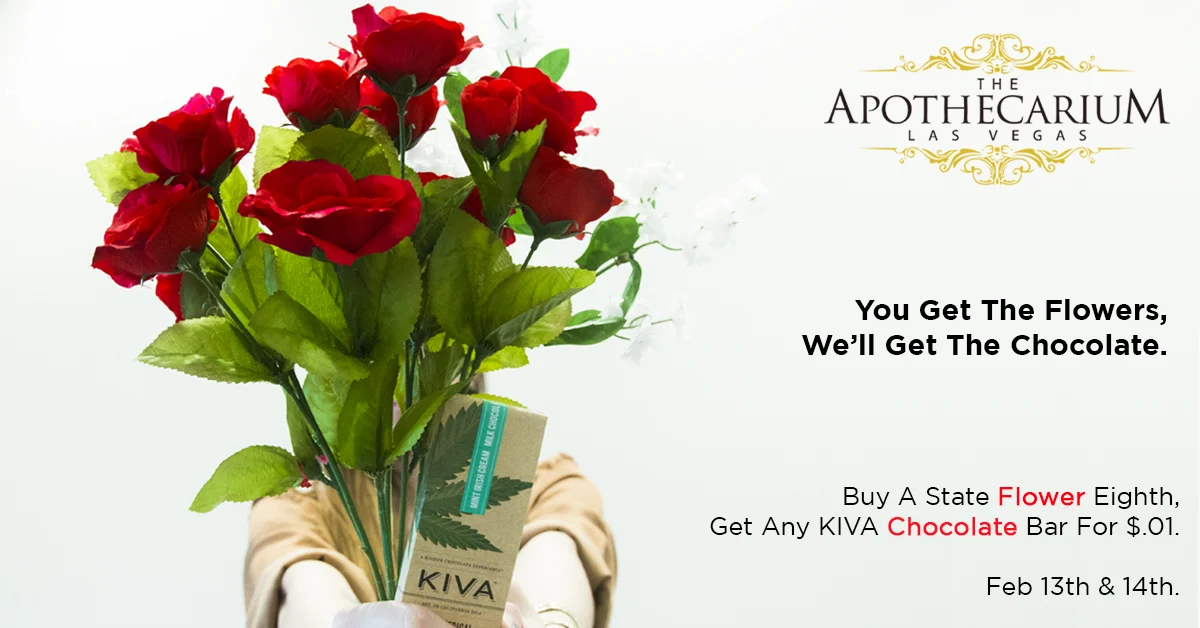 the apothecarium las vegas a recreational and medical marijuana dispensary discuss their valentines day specials