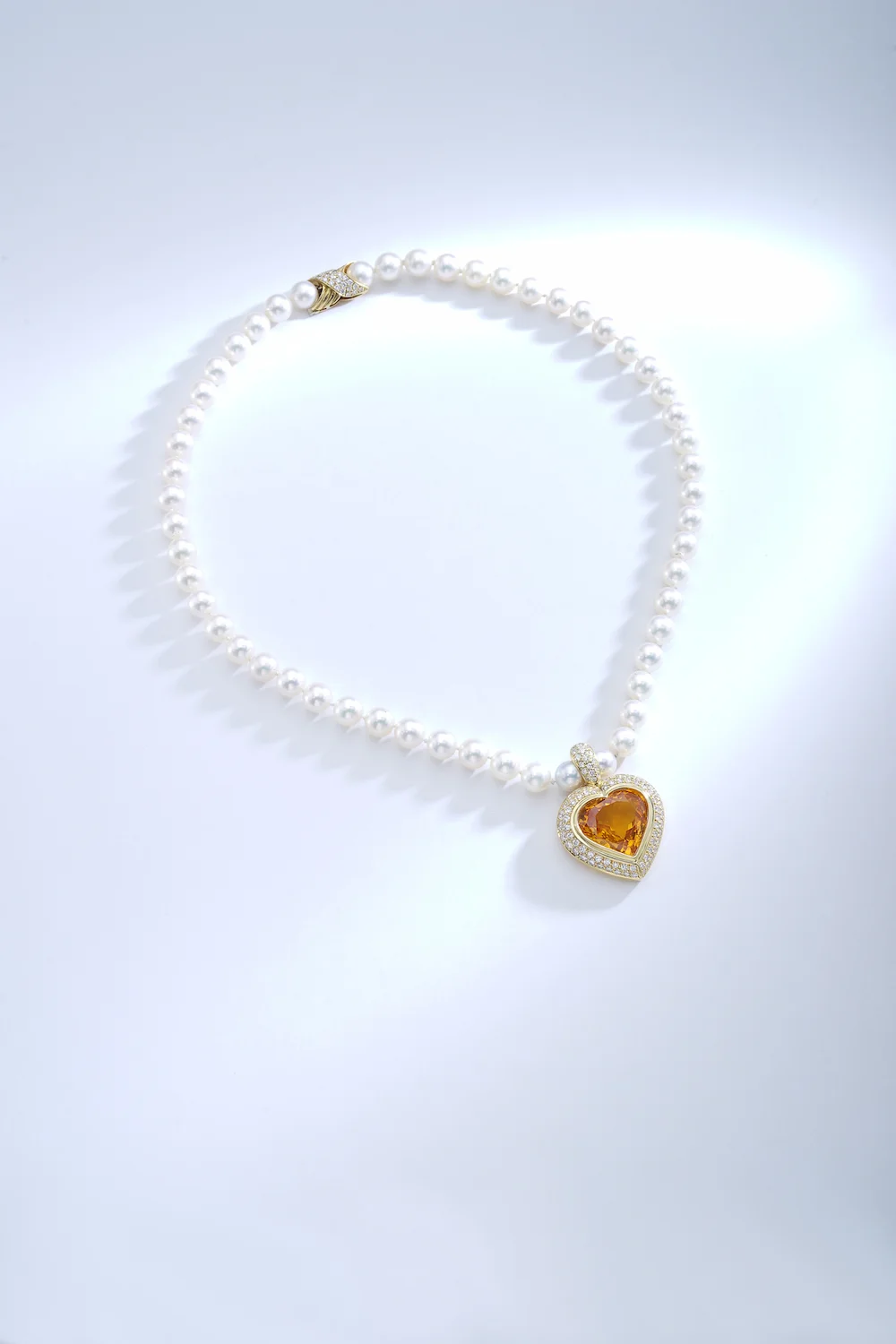 Iskenderian Necklace Citrine Pearl .jpg