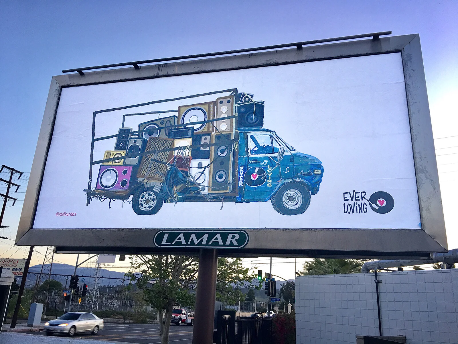 Scrap Metal Truck for Everloving Records.