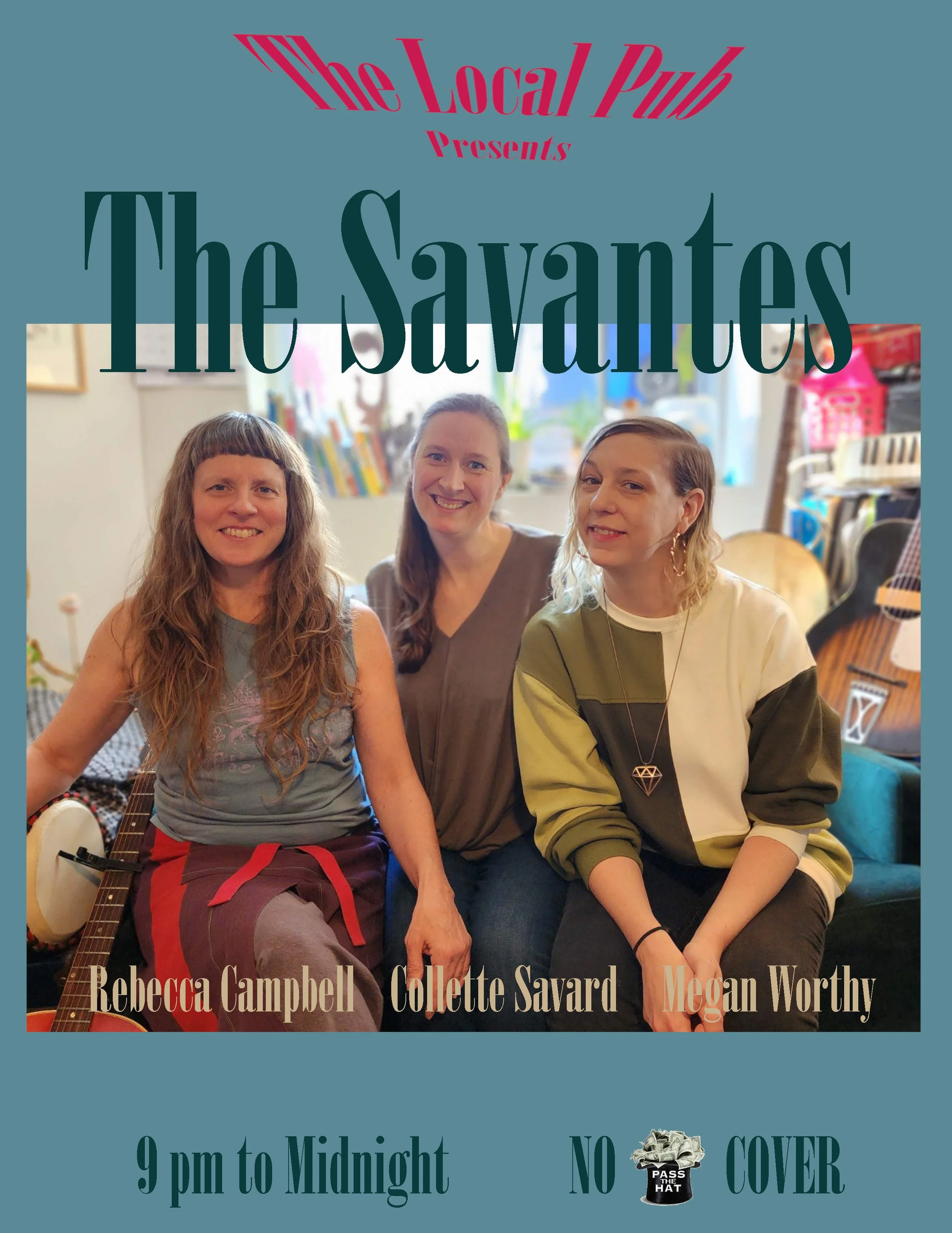 SavantEs trio at the Local