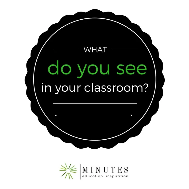 WHAT DO YOU SEE IN YOUR CLASSROOM?