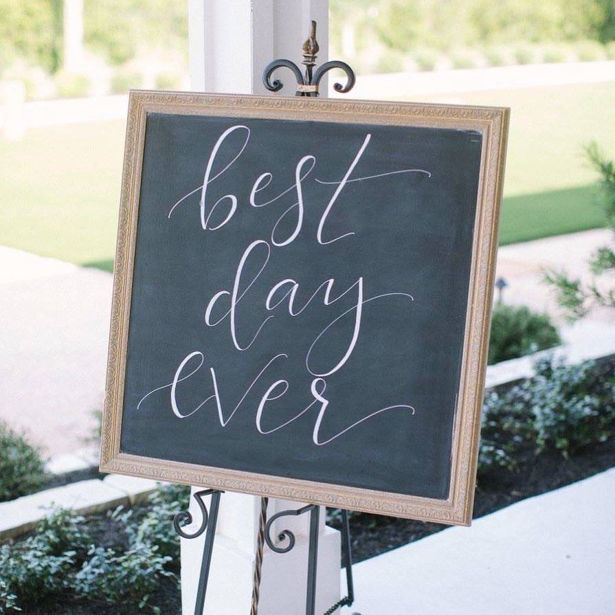 "Best Day Ever" Chalkboard