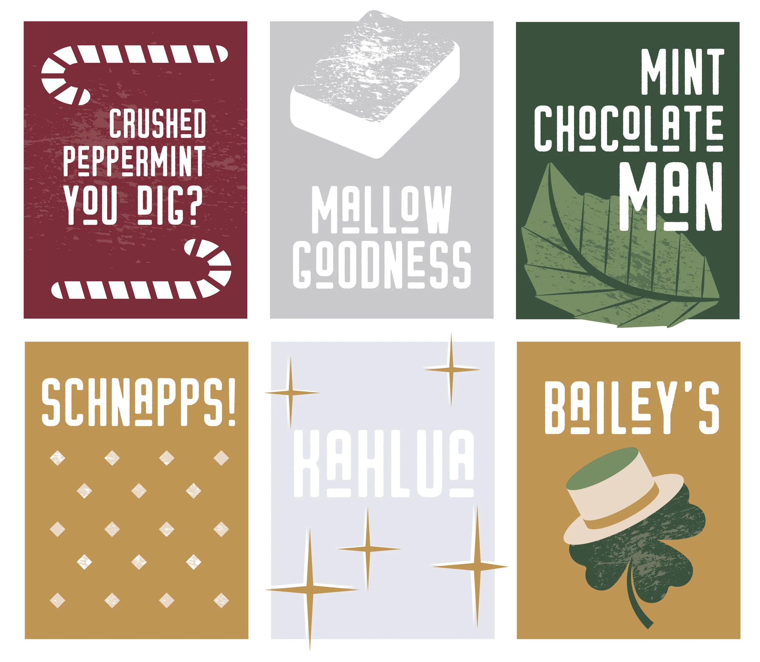 Hot Chocolate Bar Labels