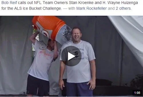 Ice Bucket Challenge ALS Donations Break $50 Million Mark With Help From Bob Reif