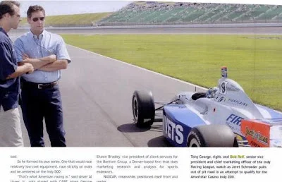 Bob Reif-The Indianapolis Motor Speedway's Senior Vice President of Marketing
