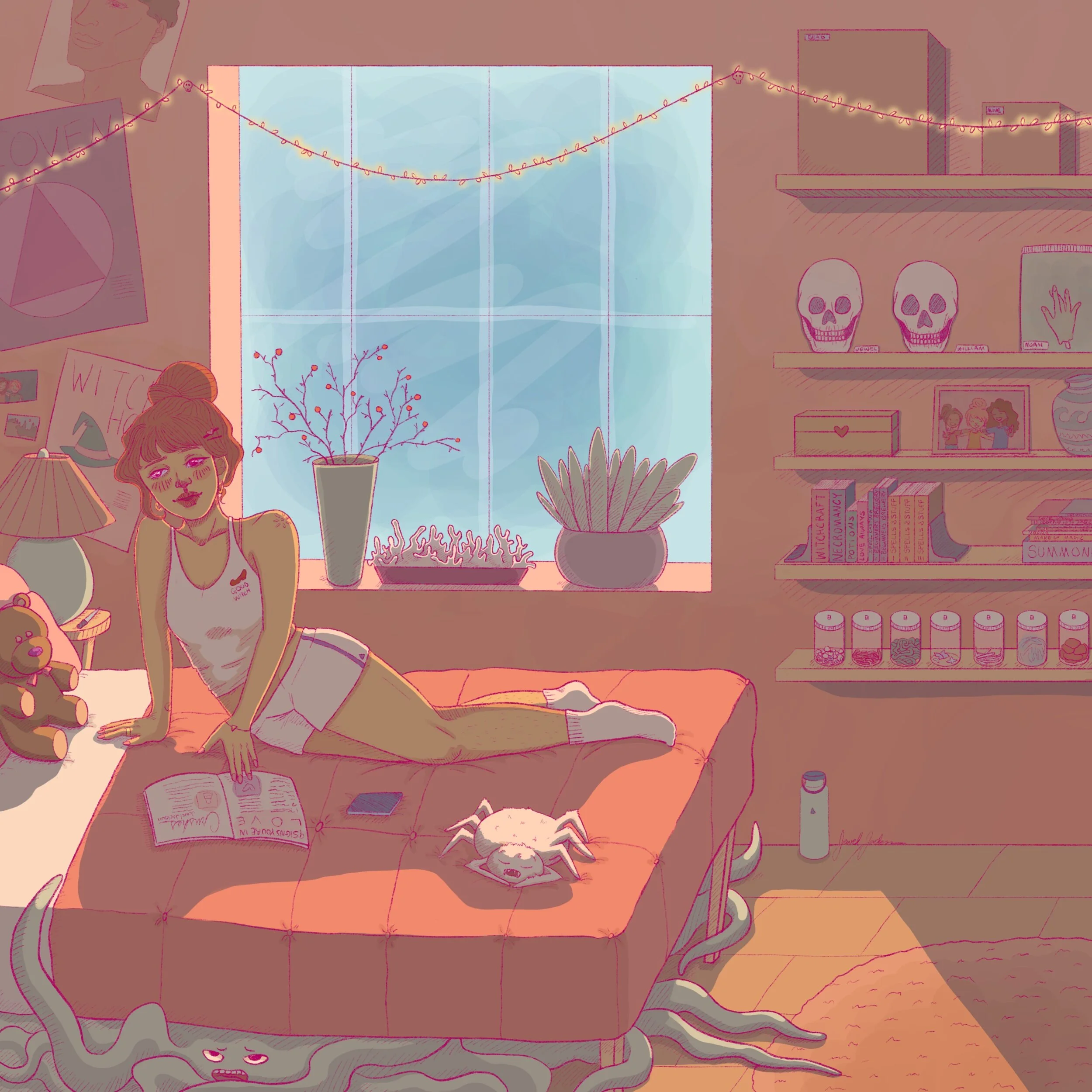 Girl and Monster Discuss Crushes (Copy)