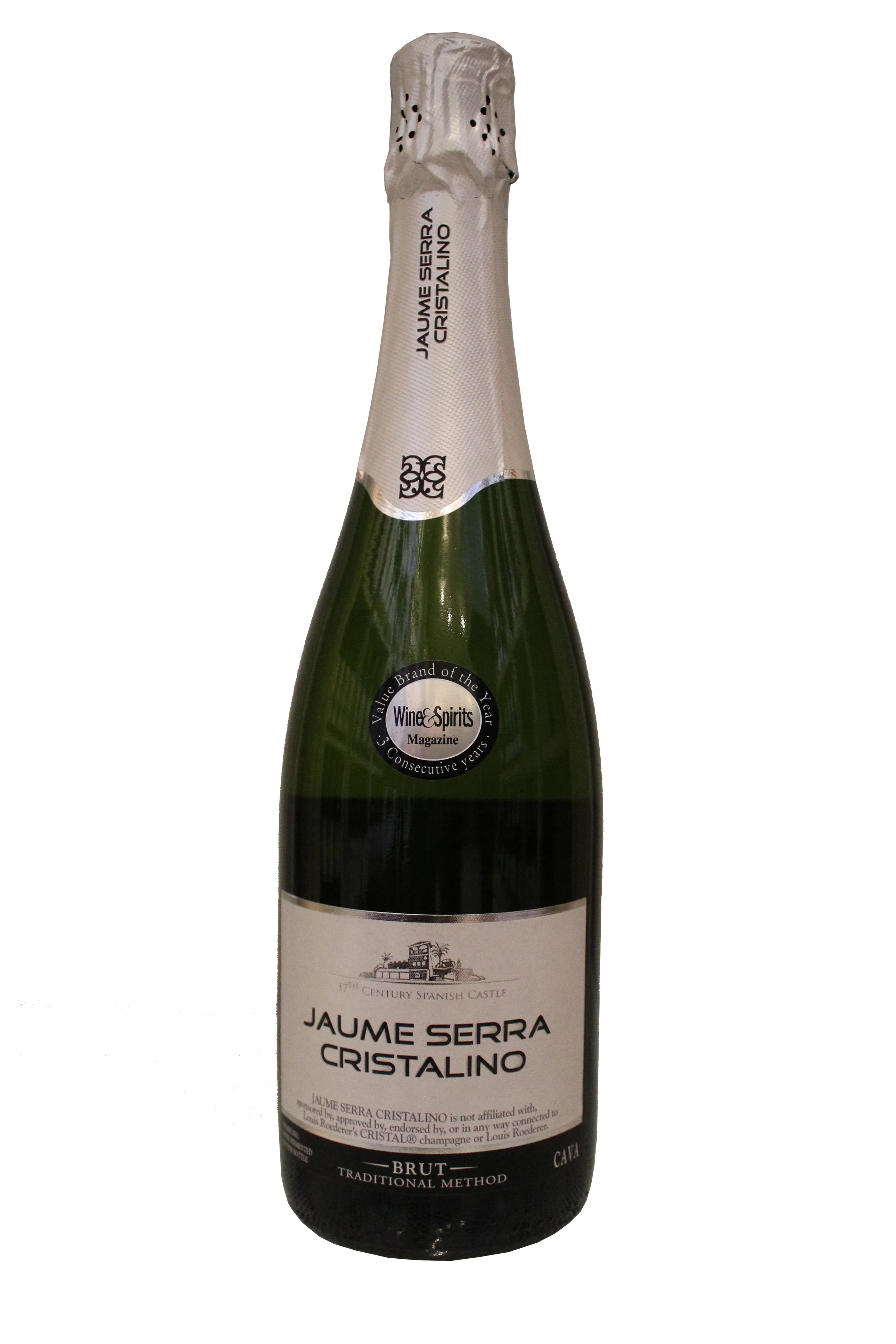 Brut Jaume Serra Cristalino, Spain