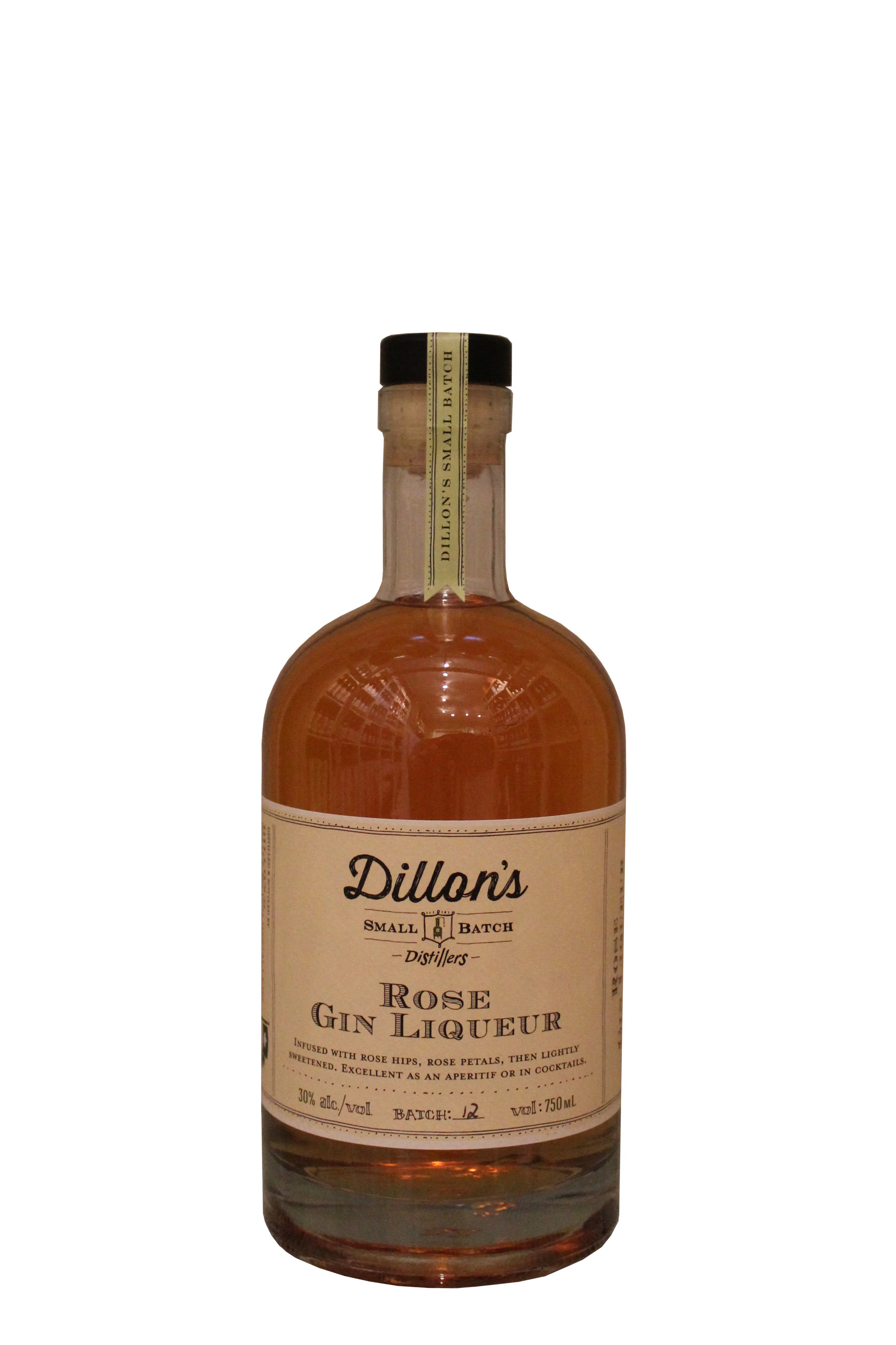 Rose Gin Liqueur Dillon's , Canada