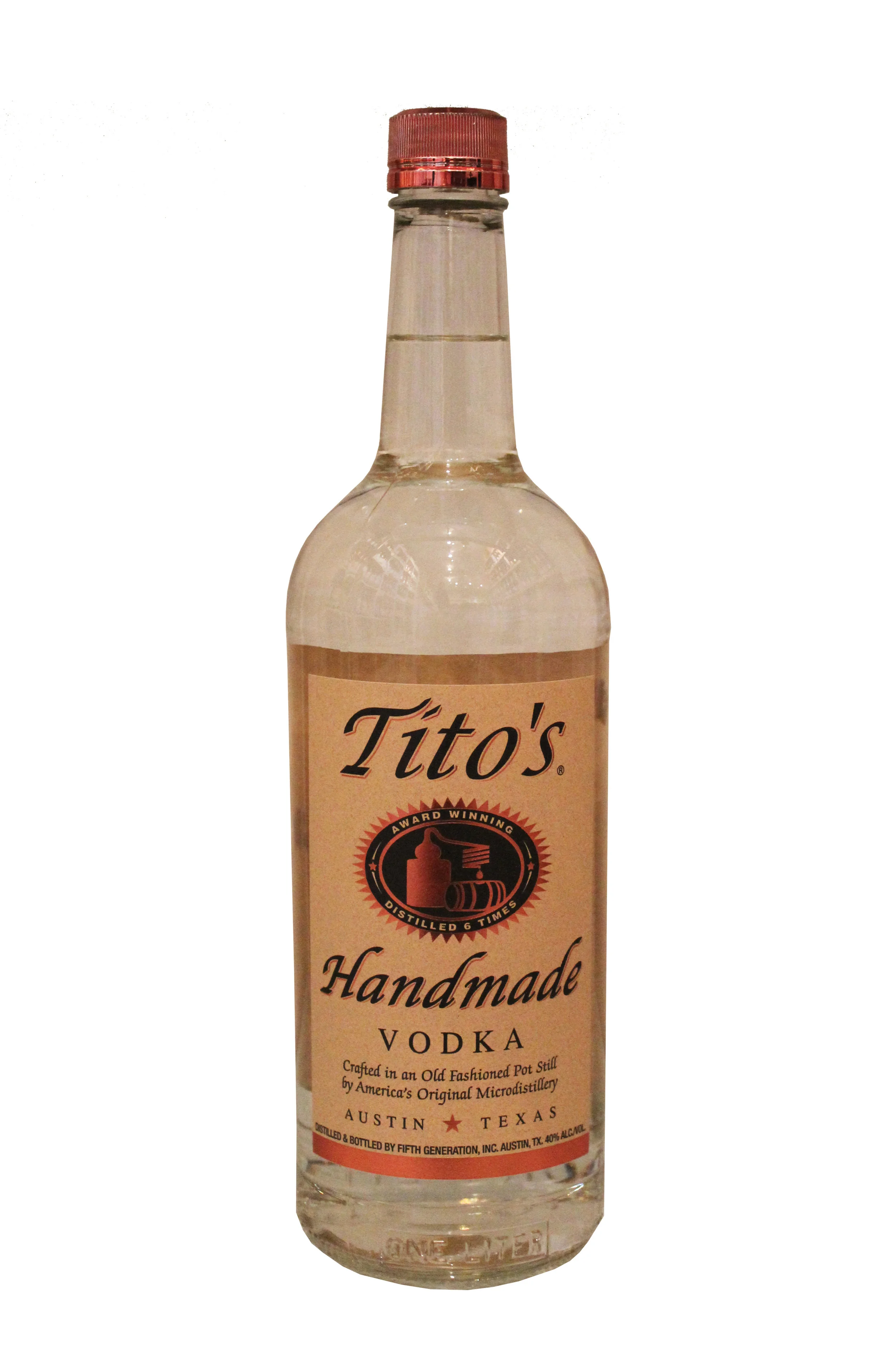 Small-Batch Vodka Tito's Handmade, Texas