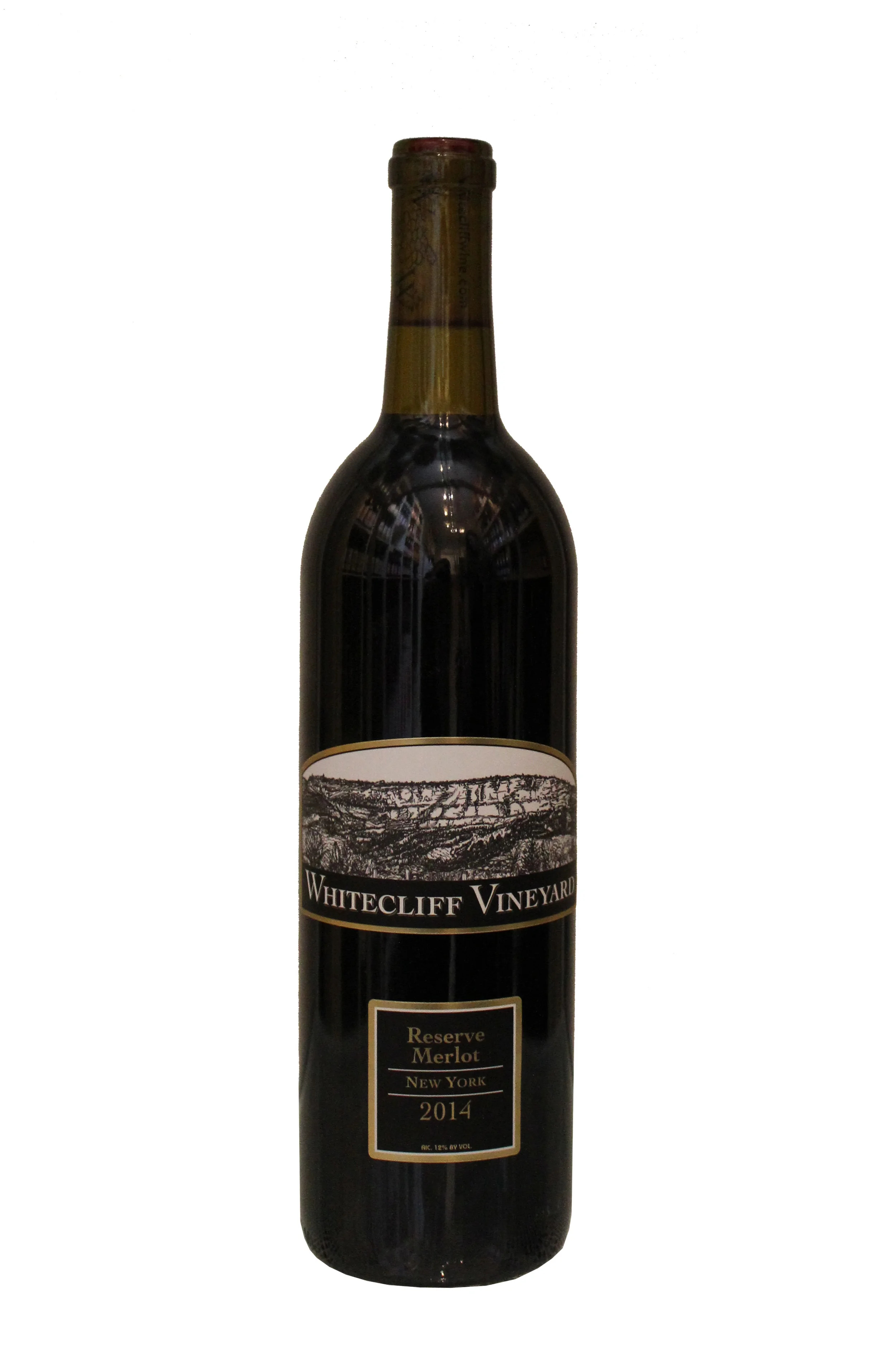 Reserve Merlot Whitecliff Vineyard, New York