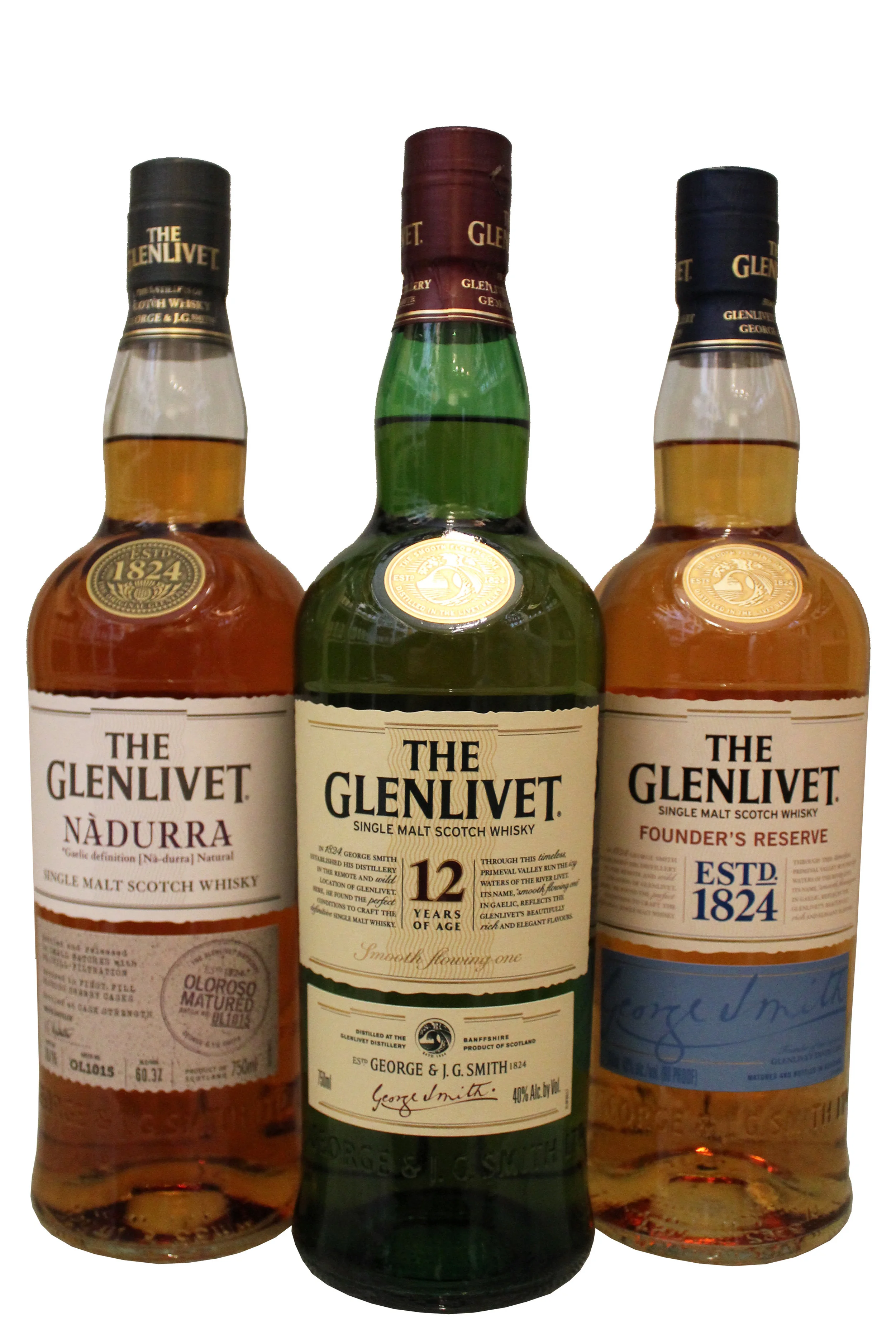 The Glenlivet Single-Malt Scotch Whiskey Collection