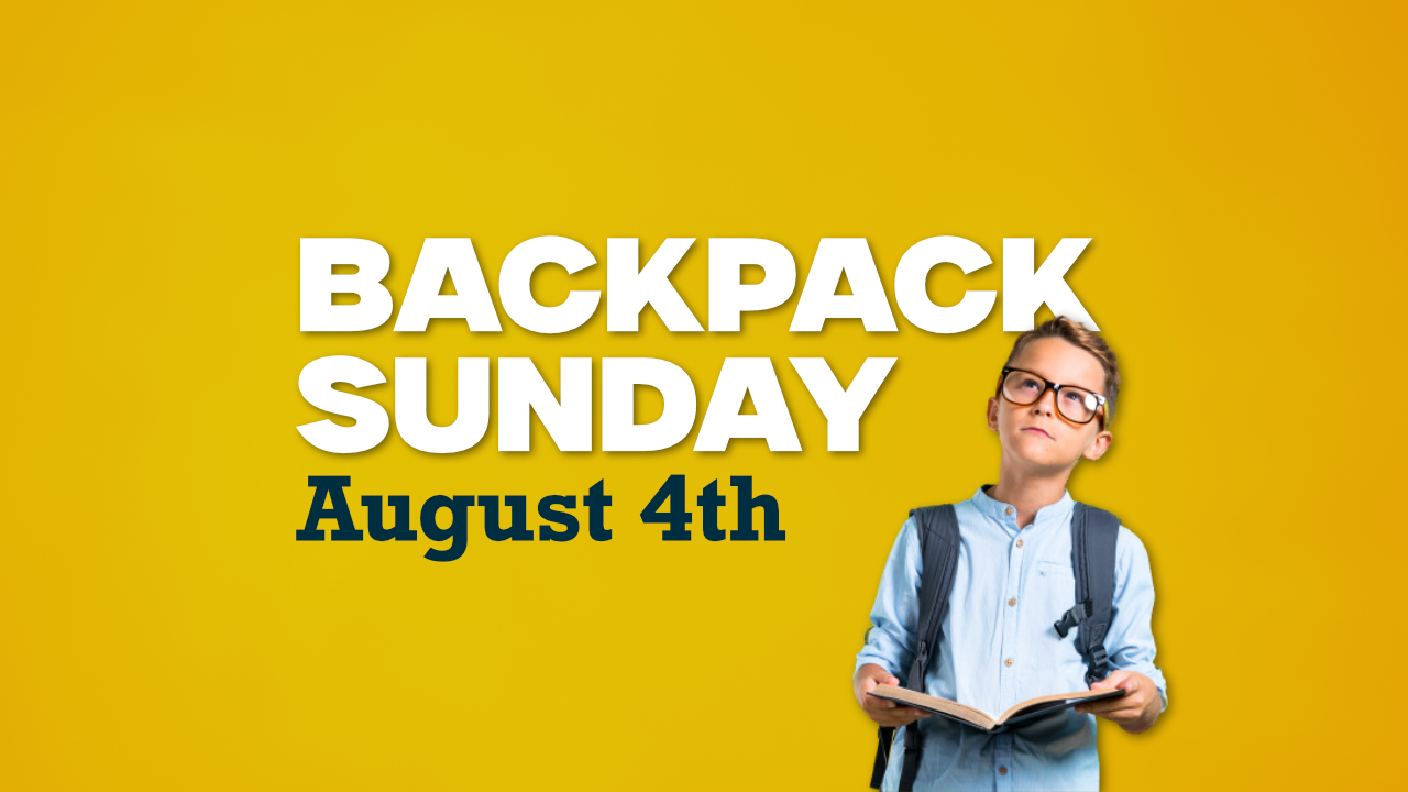 Backpack Sunday