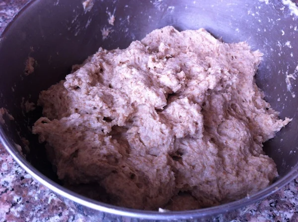 Just mixed dough.
