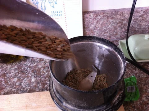 Don't fill your grinder more than half way if you want an even grind.