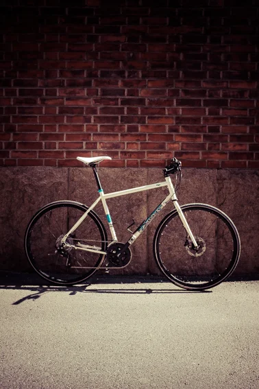 Celia, a sturdy steel frame built with reliable parts.