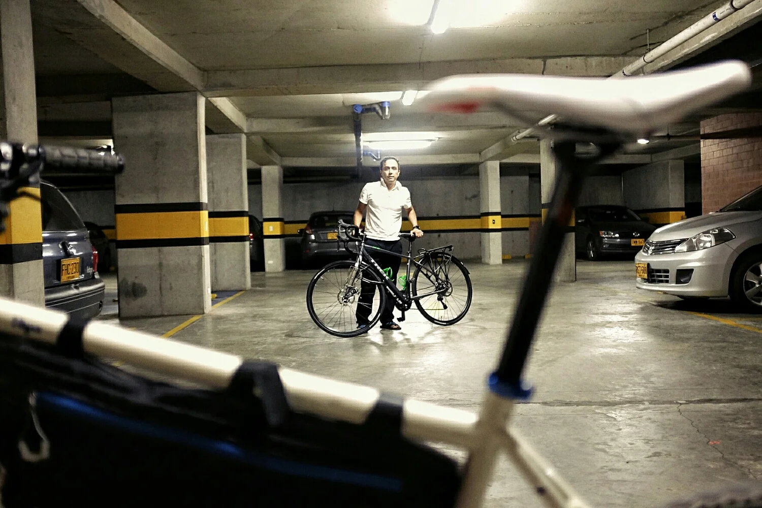 The bikes are ready.