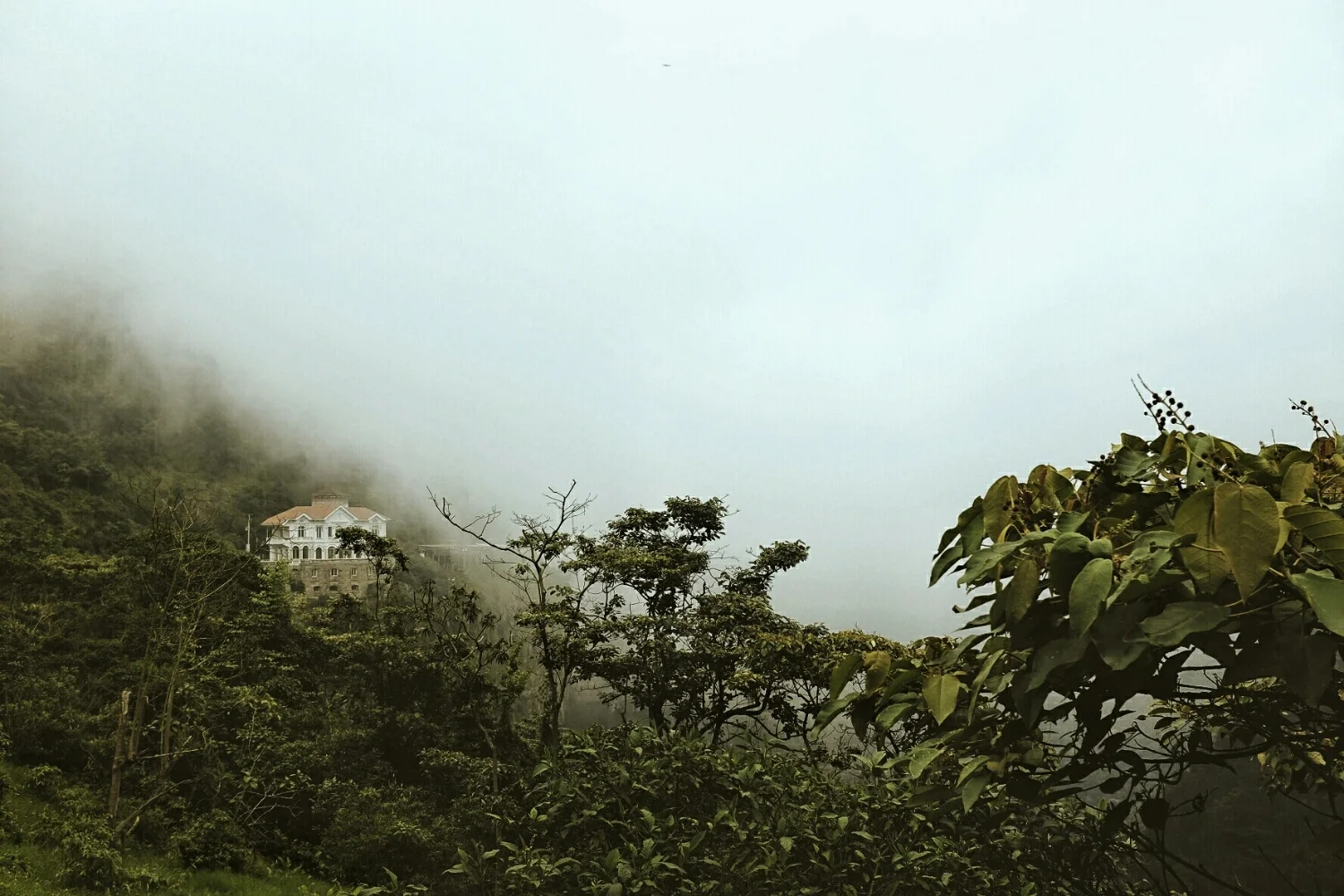 The abandoned hotel is now a weekend museum.