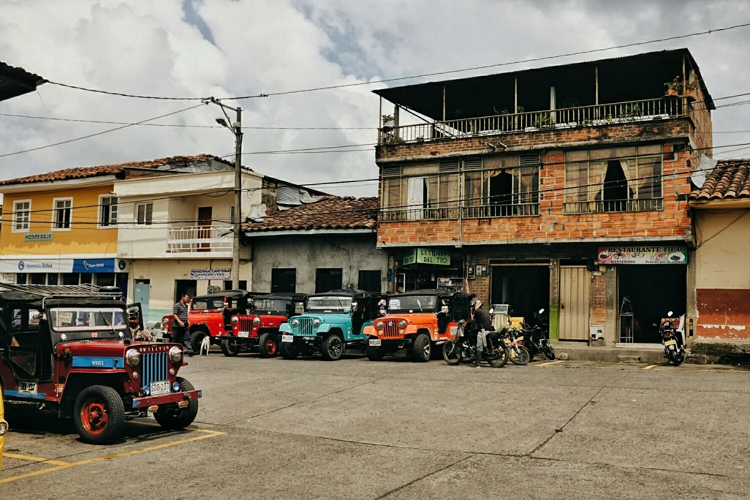 Public transport in the coffee lands.