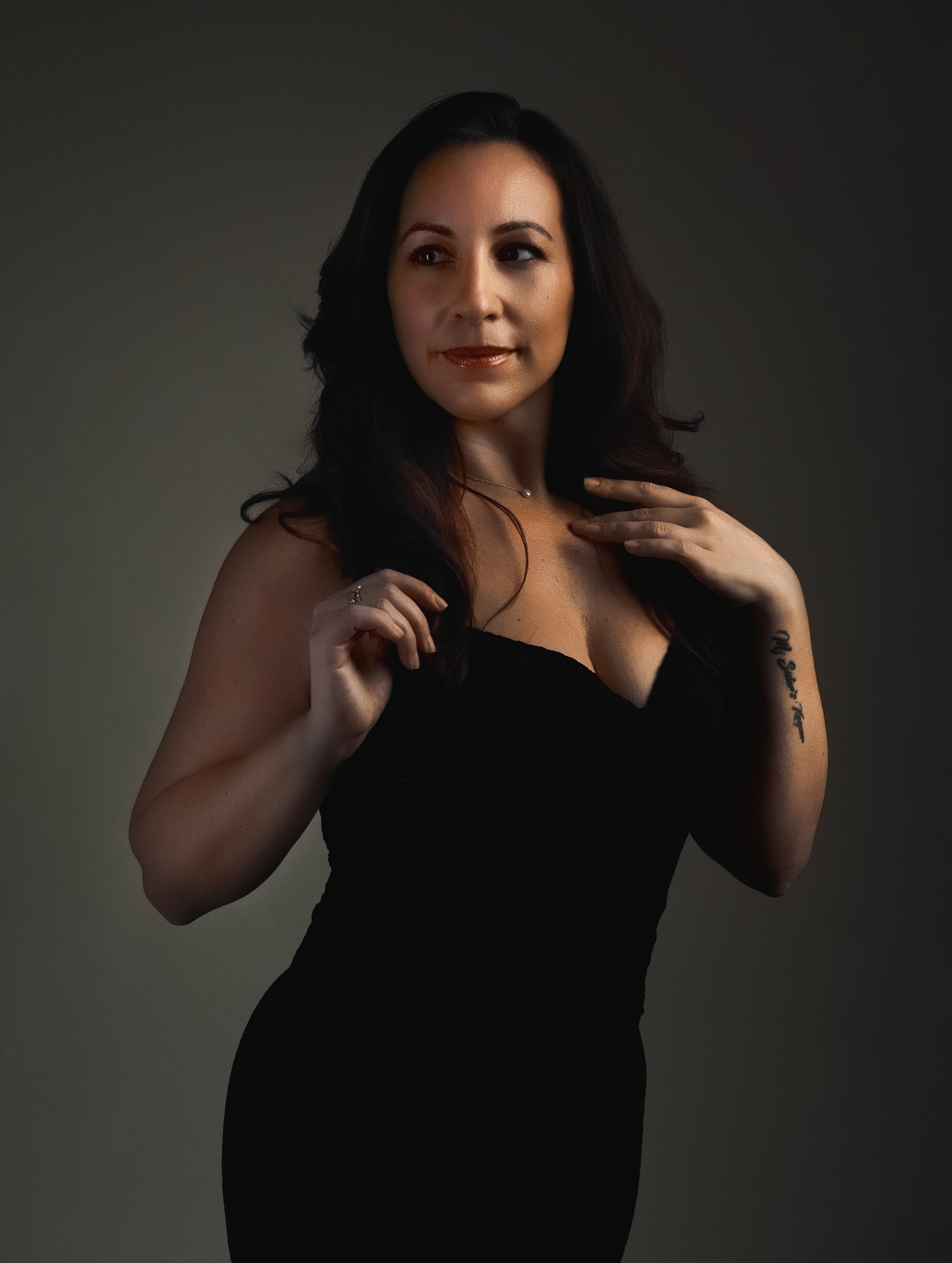 A Luxury Studio Portrait Session with Christina