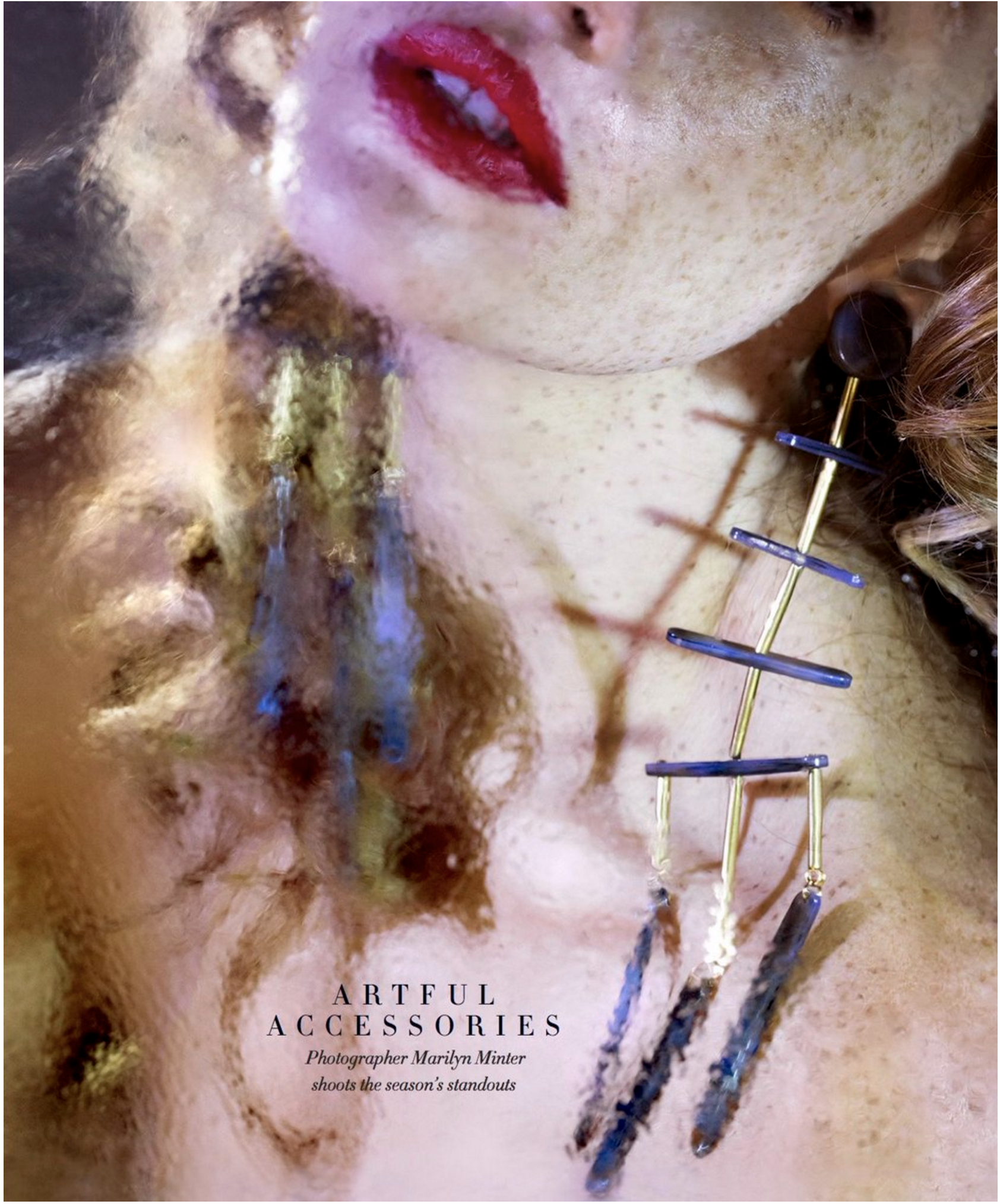 Photographed by: Marilyn Minter Hair