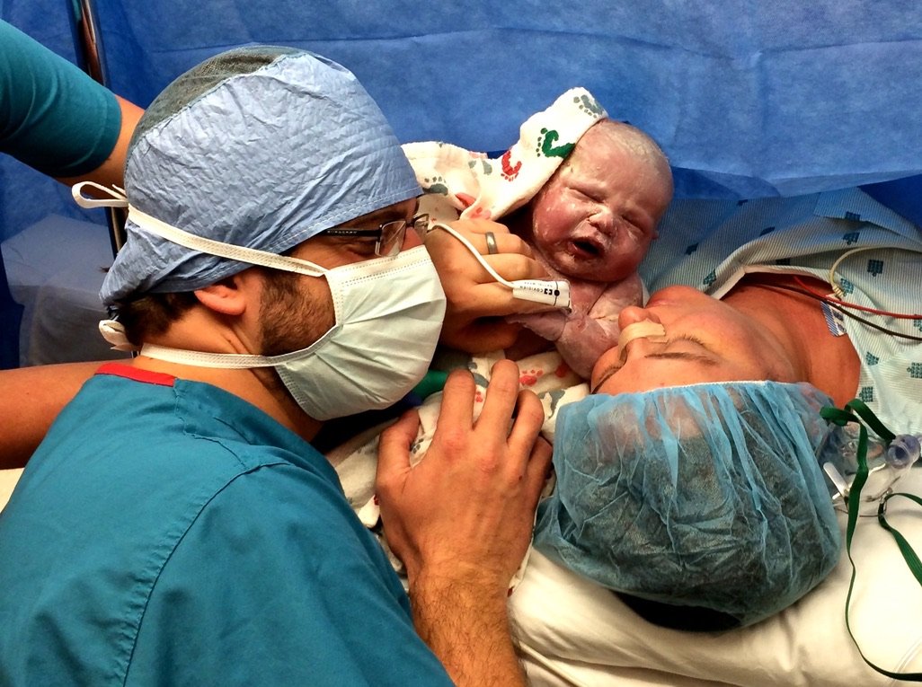 Elyse in delivery.jpeg