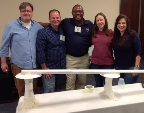 Winning Team From A Recent Leadership Exercise