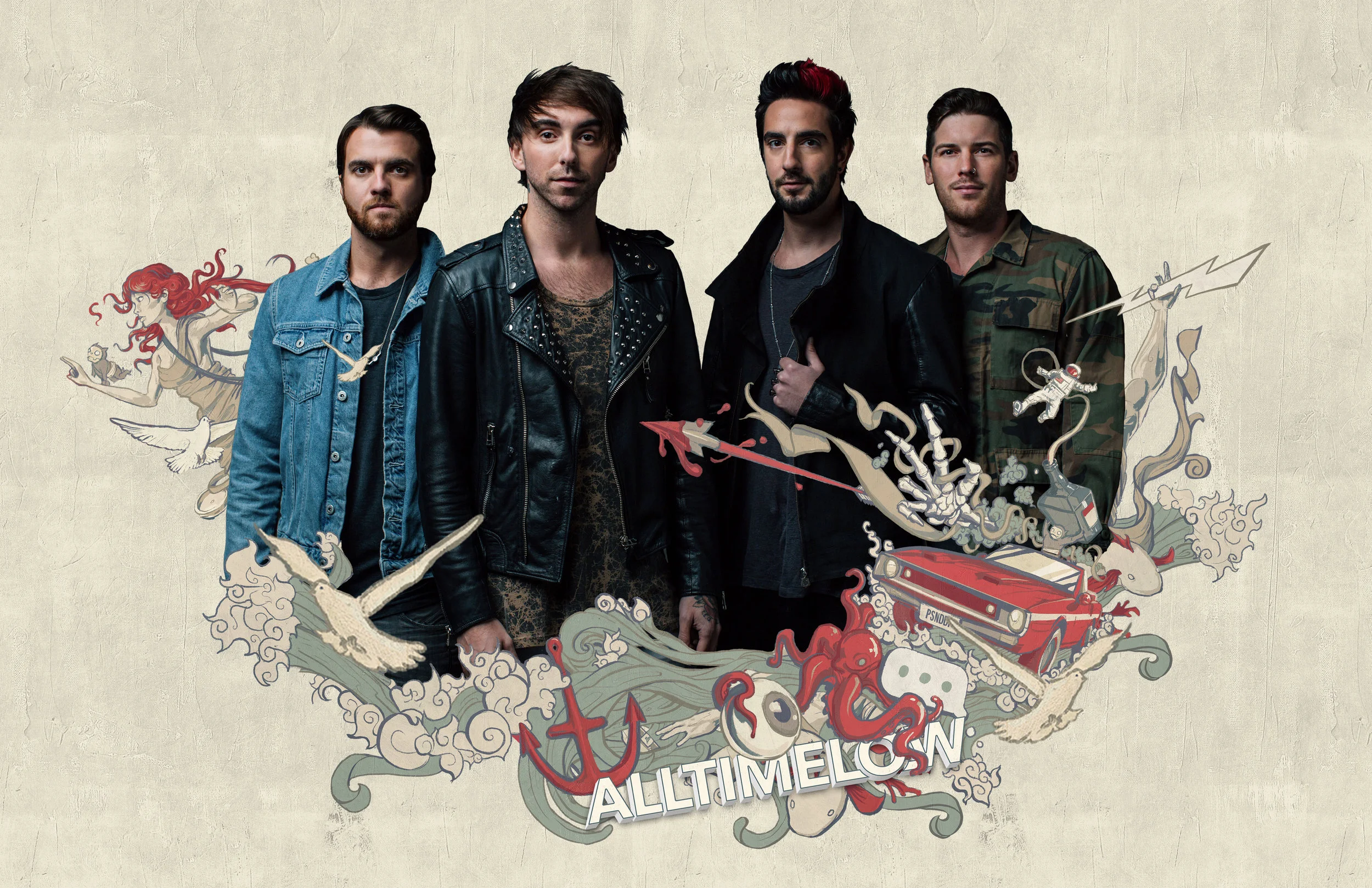 All Time Low promo poster