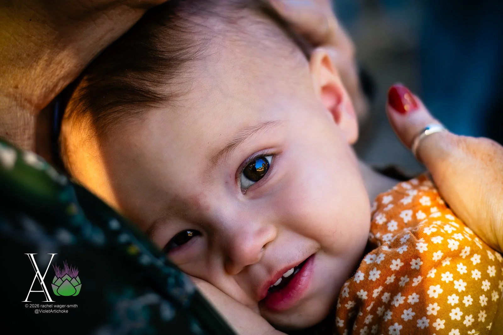 Portrait of a Baby Girl