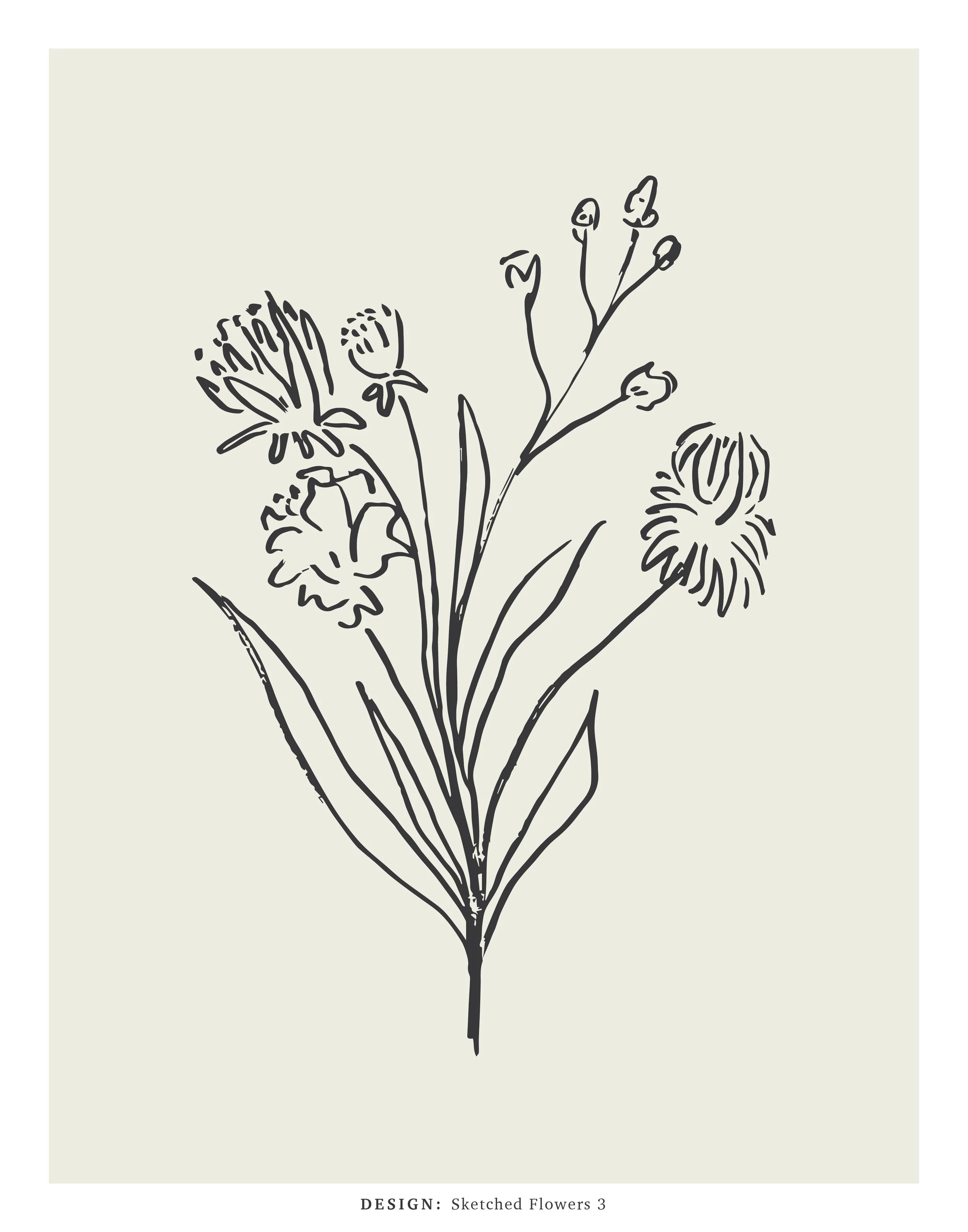 Sketched Flower 3
