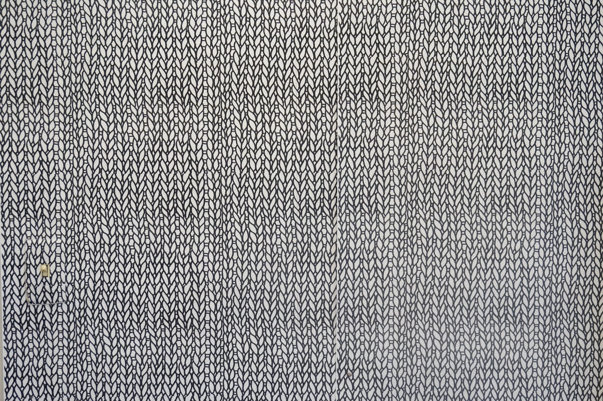 Knit Print Wallpaper