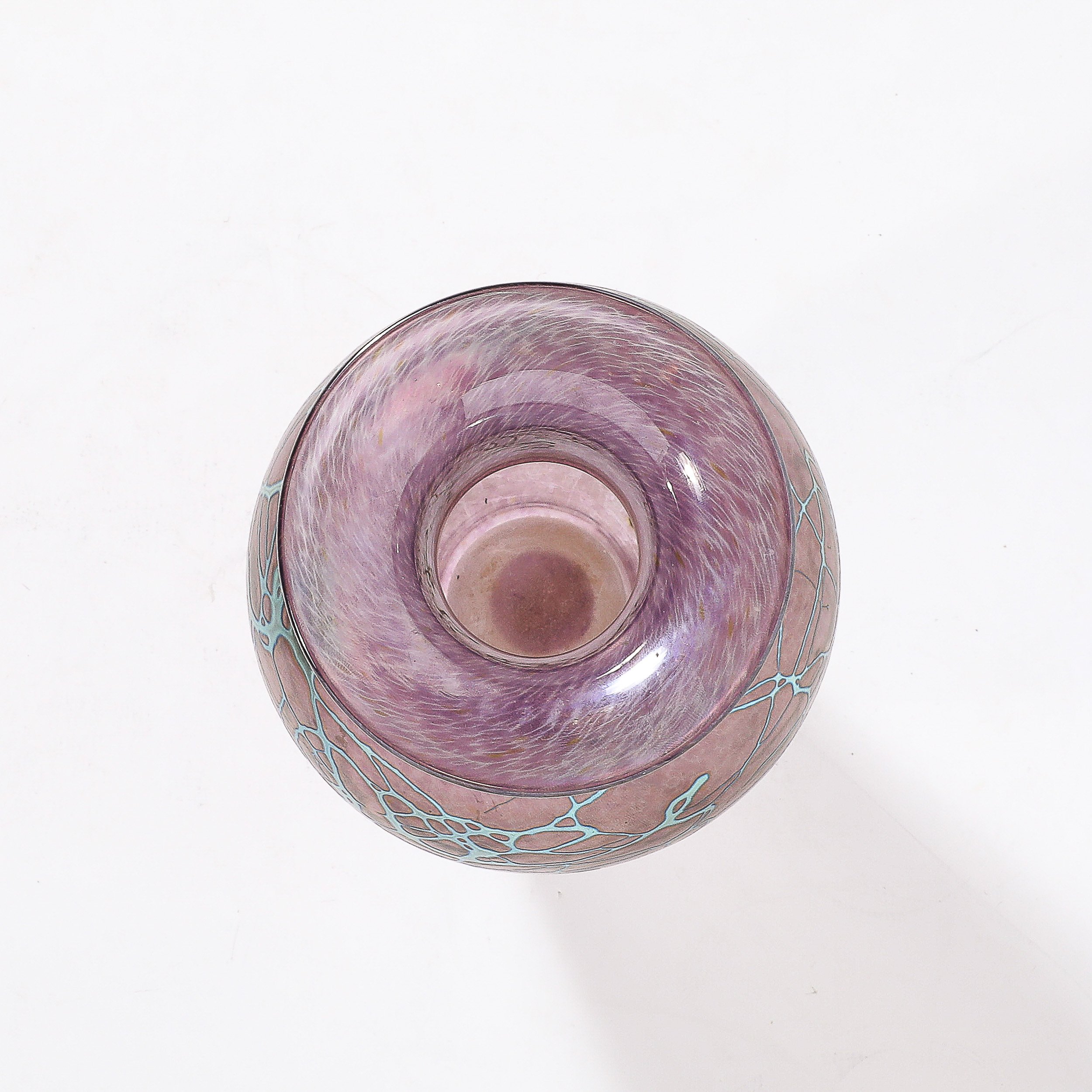 Mid-Century Modernist Hand-Blown Art Glass Vase signed Robert Held - High Style Deco 11.jpg