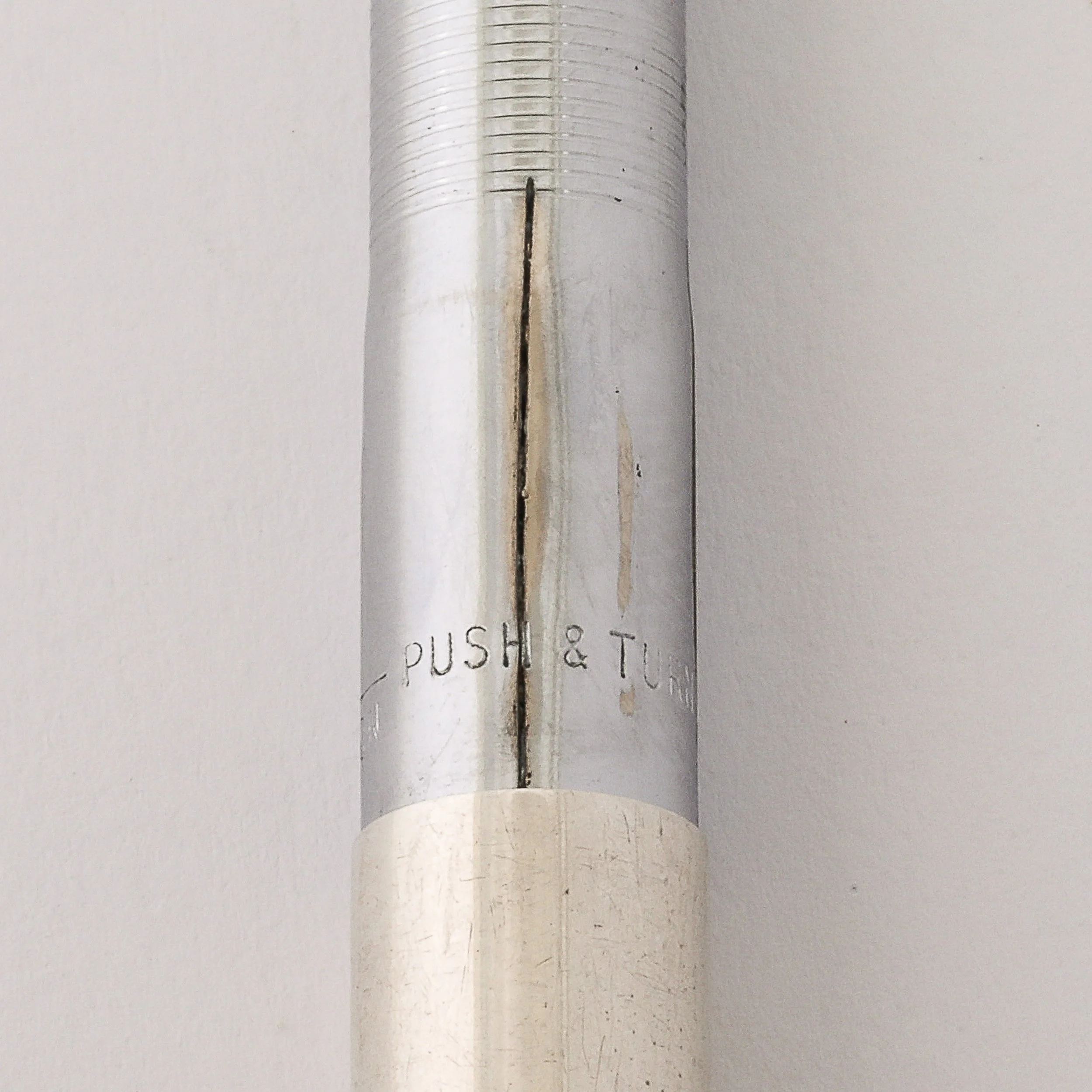 Modernist Sterling Silver Ballpoint Pen w: Sculptural Clip signed Tiffany & Co. - High Style Deco 6.jpg
