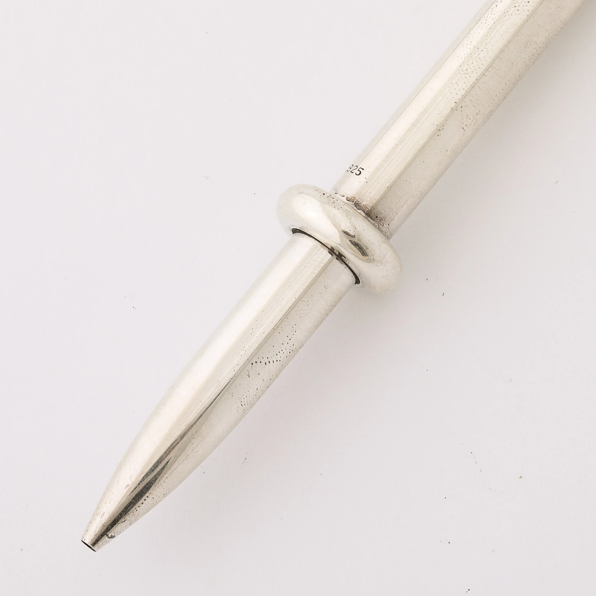 Rare Minimal Sterling Silver Ballpoint Pen, Tiffany & Co signed Angela Cummings - High Style Deco 3.jpg