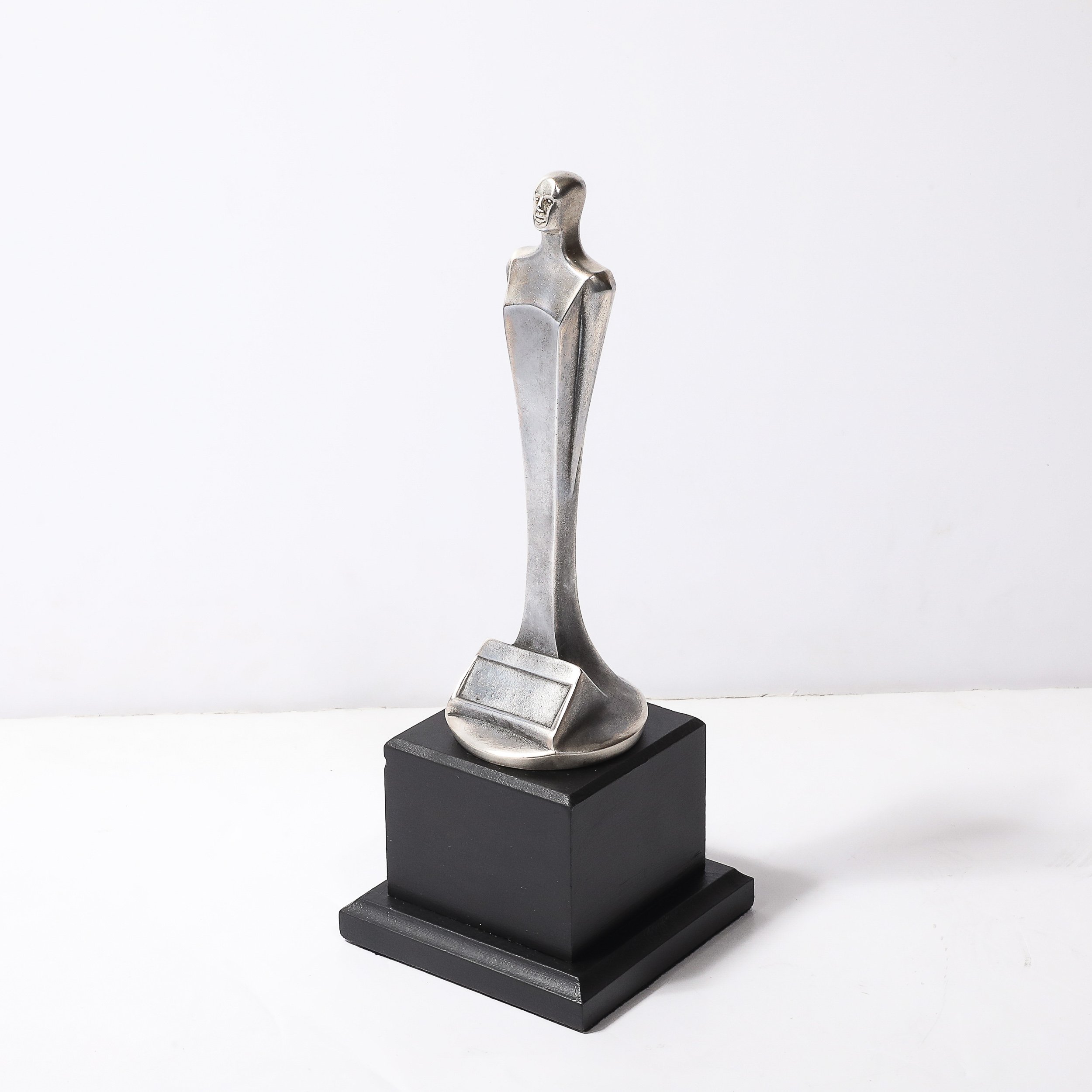 Art Deco Academy Award Prototype Oscar Sculpture signed E. W. Lane - High Style Deco 3.jpg