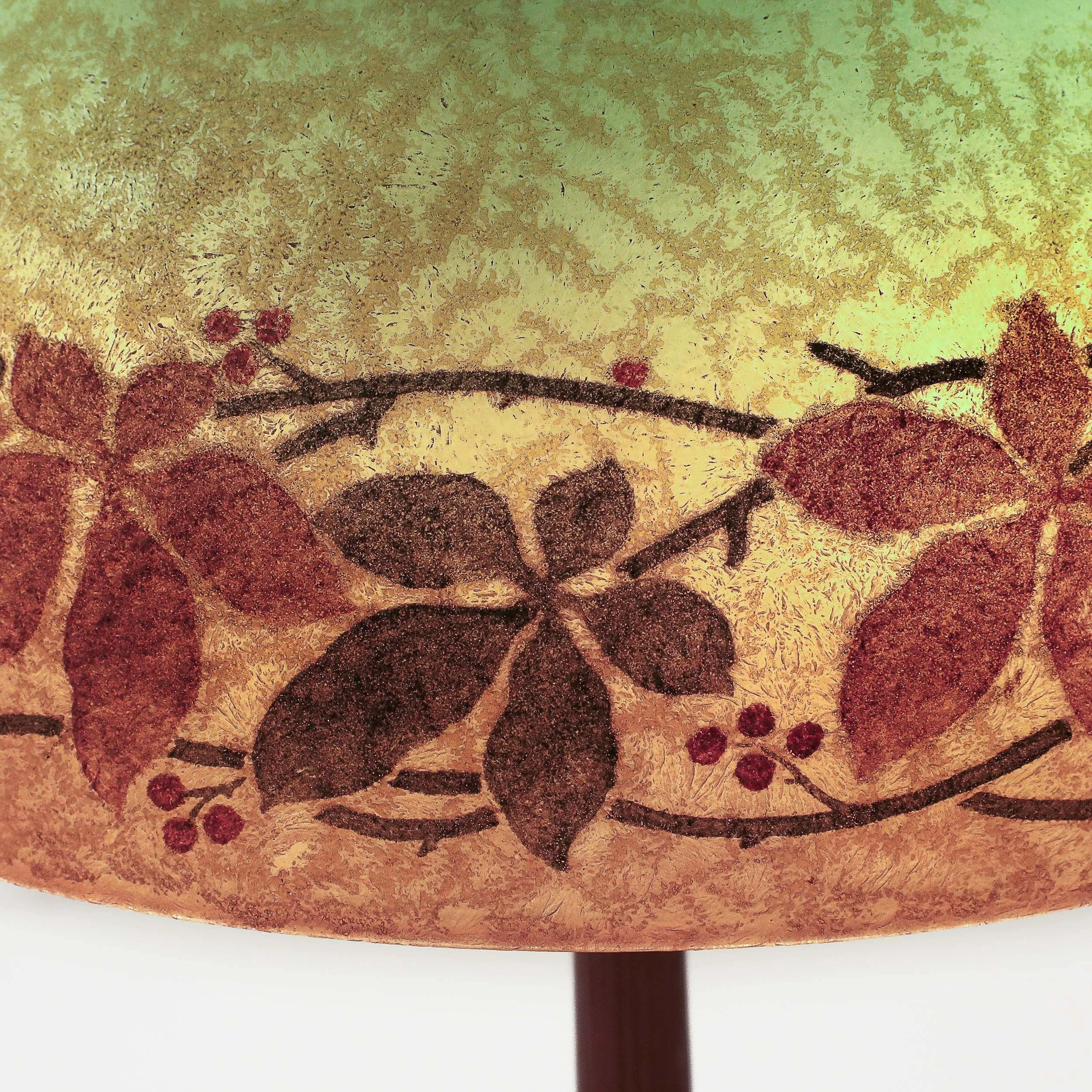 Acid Etched Table Lamp with Oil Rubbed Bronze Base signed Handel - High Style Deco 16.jpg