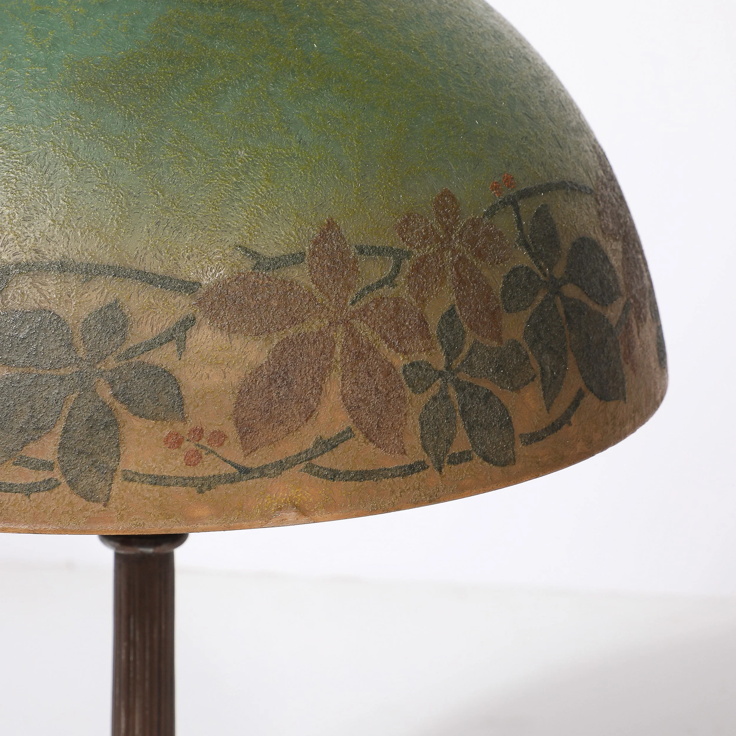Acid Etched Table Lamp with Oil Rubbed Bronze Base signed Handel - High Style Deco 11.jpg