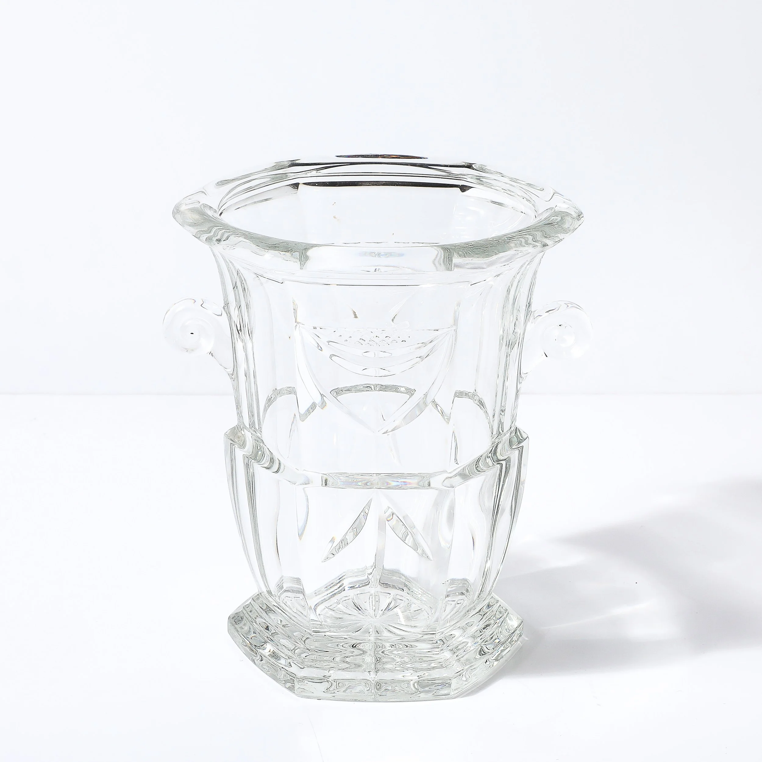Art Deco Cut Crystal Ice Bucket signed Artisanat de Lorraine - High Style Deco 7.jpg