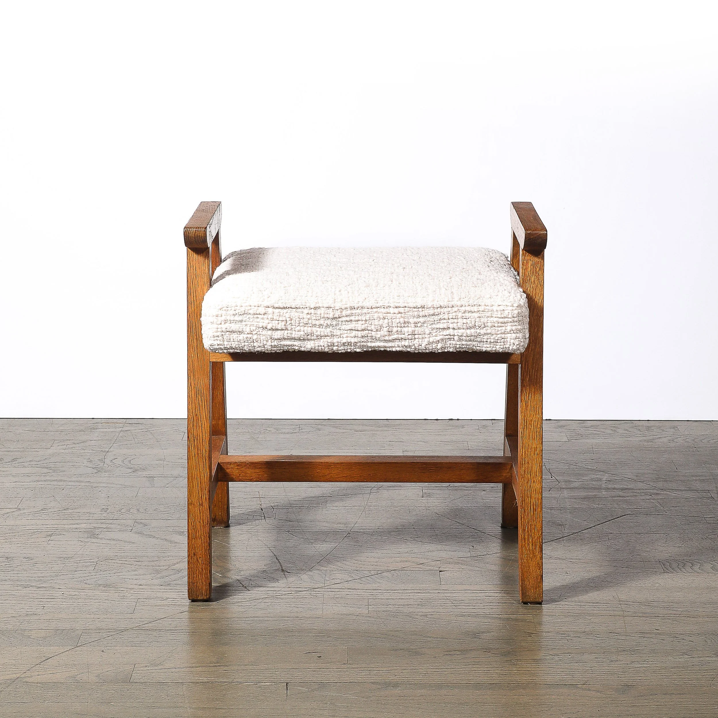 Mid-Century Modernist Oak Stool by Guillerme et Chambron Edition Votre Maison - High Style Deco 1.jpg