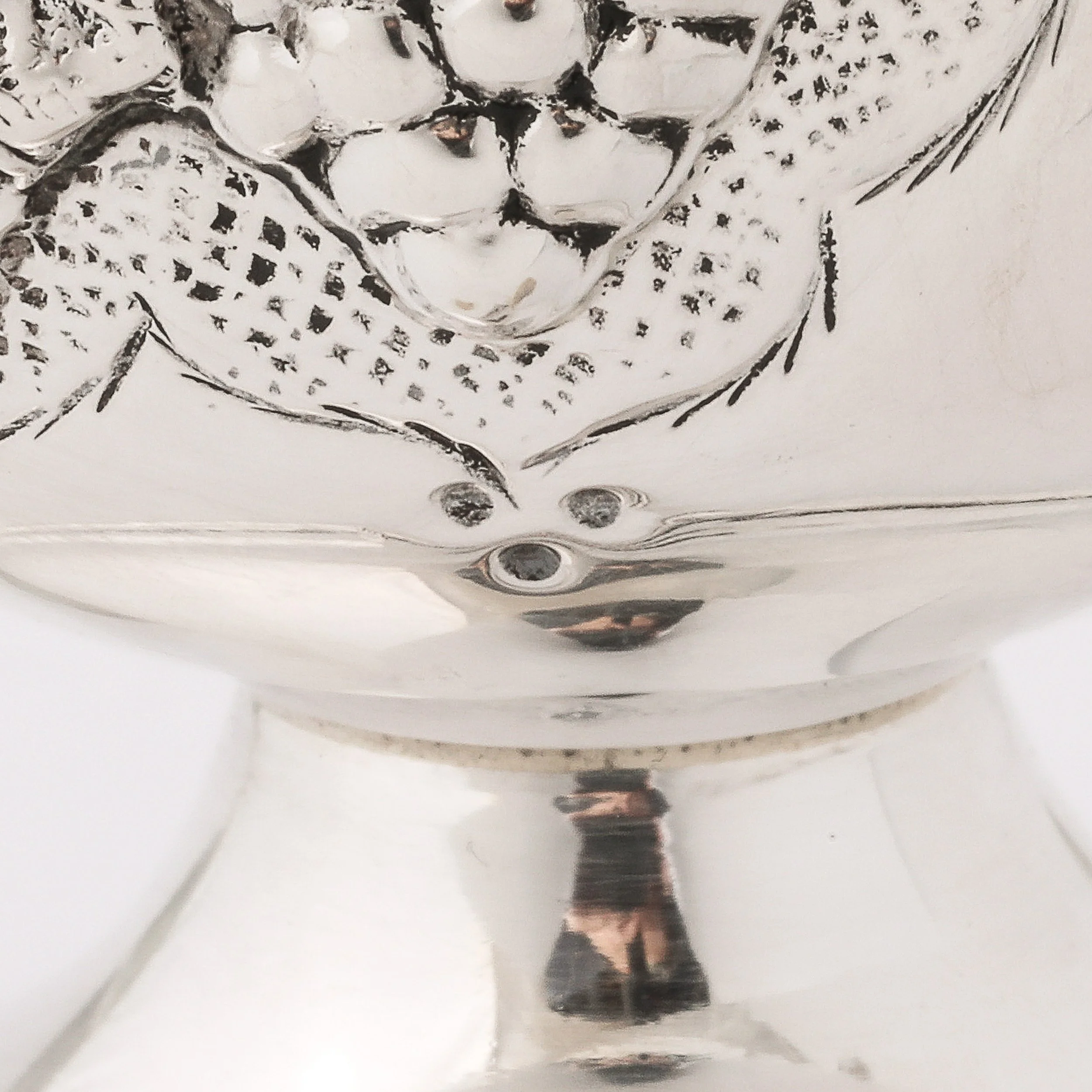 Mid-Century Modernist Sterling Silver Grape & Vine Motif Mayim Achronim - High Style Deco 13.jpg
