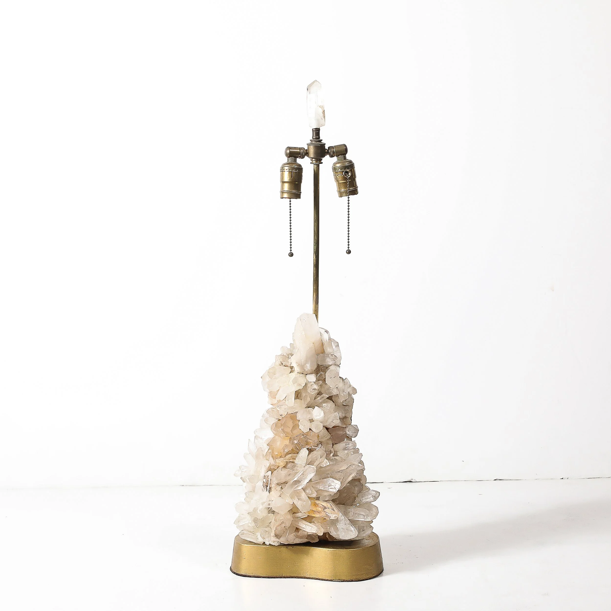 Mid-Century Modernist Sculptural Quartz Crystal Table Lamp by Carole Stupell - High Style Deco 6.jpg