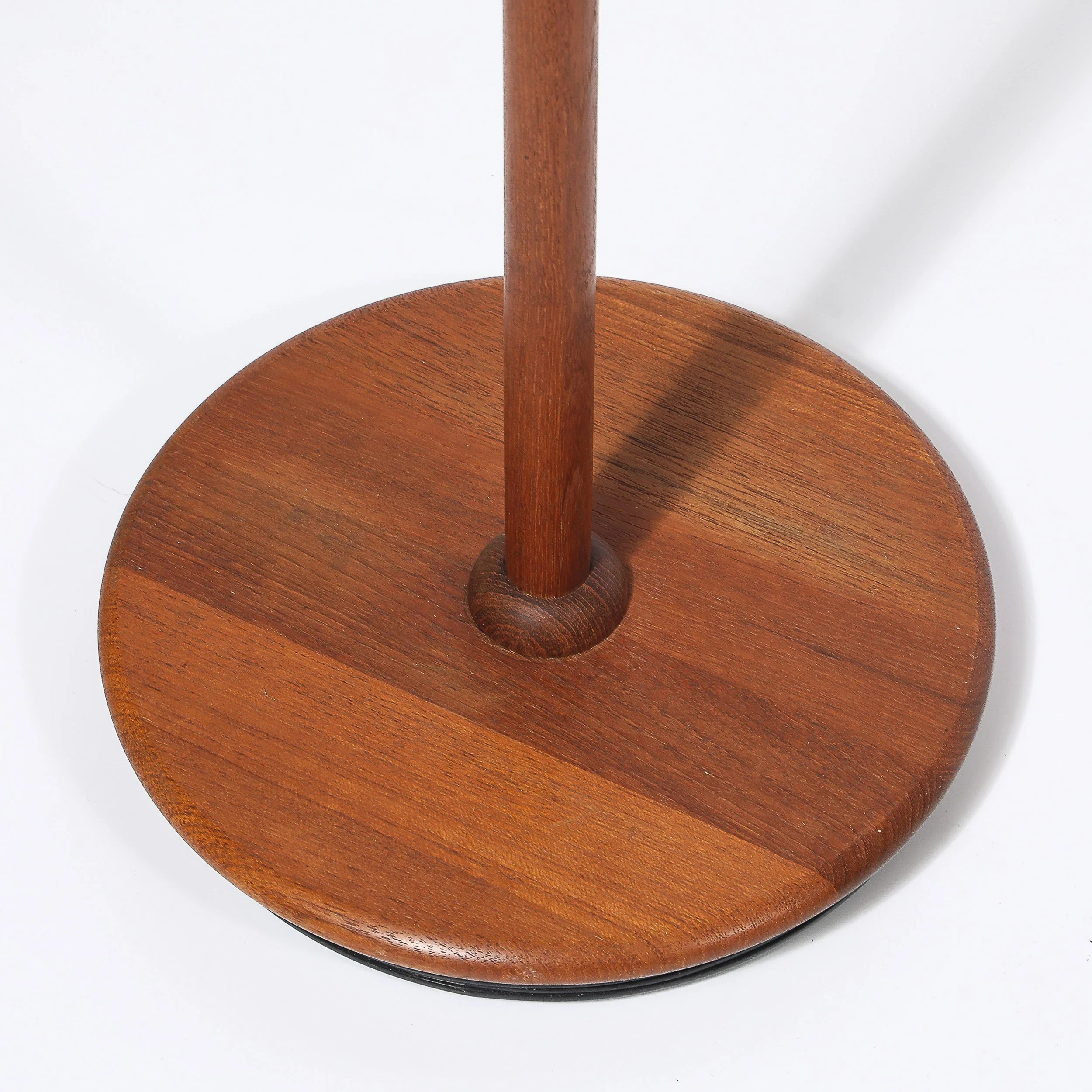 Mid-Century Sculptural Teak Adjustable Floor Lamp w: Custom Archival Paper Shade - High Style Deco 14.jpg