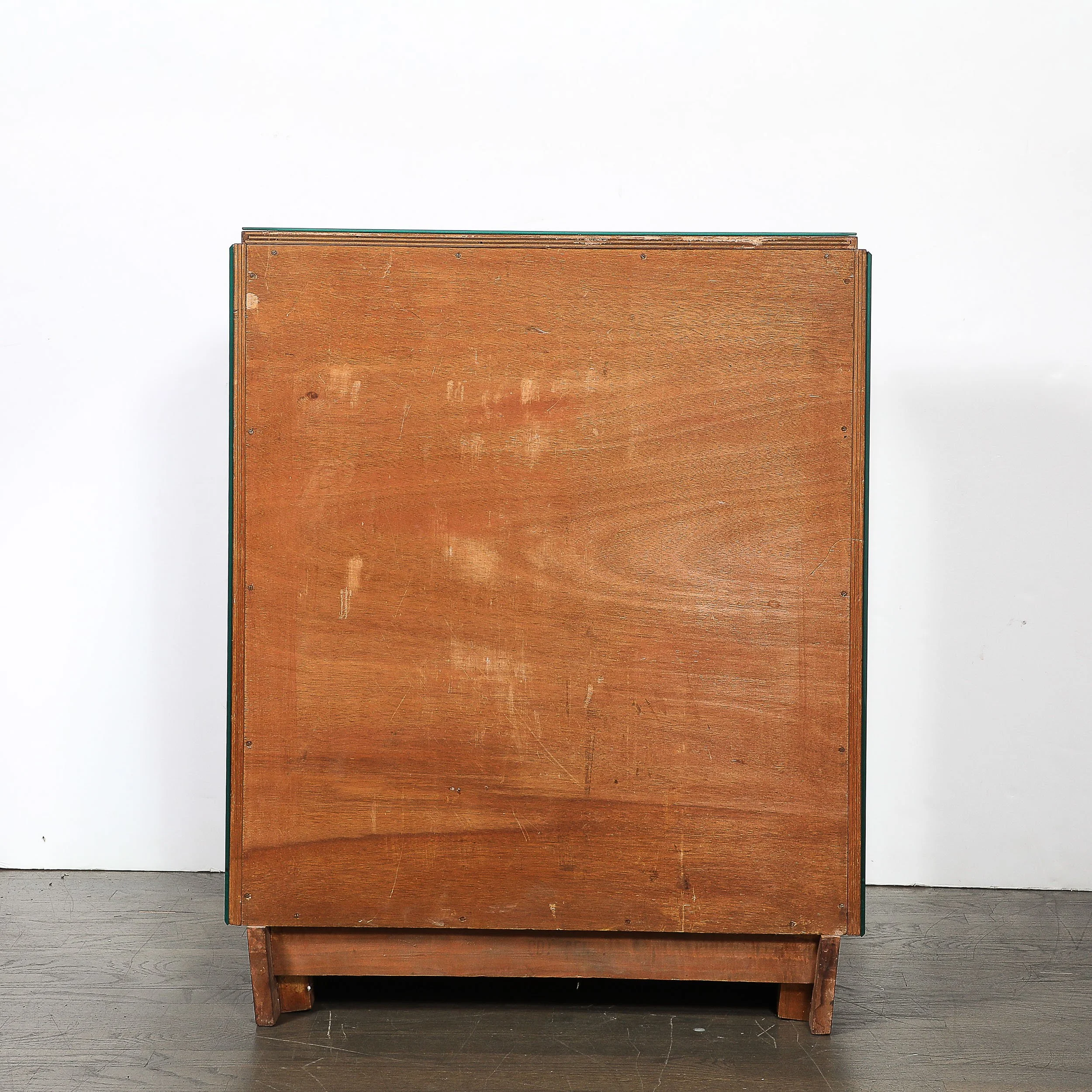 Art Deco Directoire Style Walnut, Mirrored & Reverse Etched Detail Bar Cabinet - High Style Deco 15.jpg (Copy)