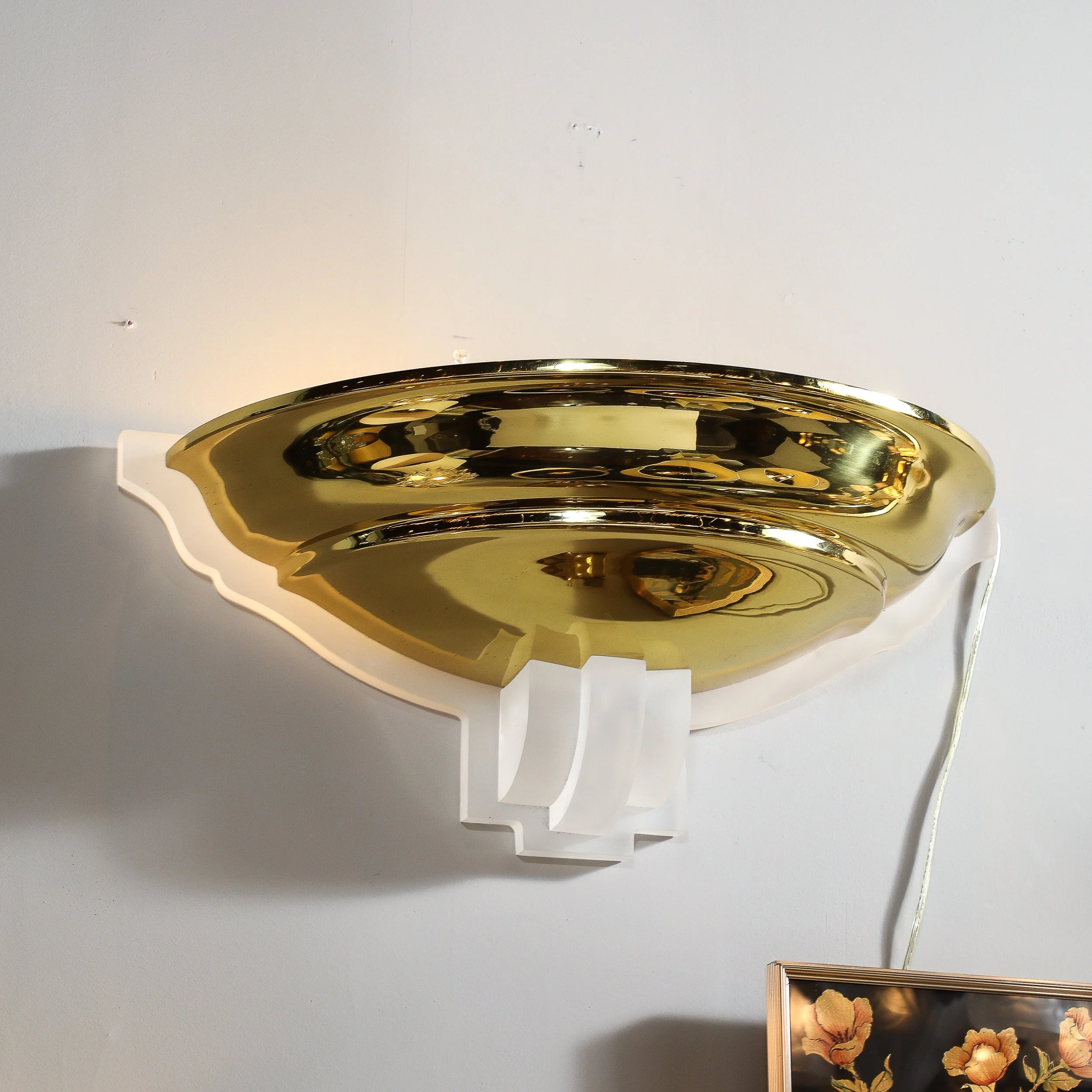 Pair of Mid-Century Brass & Lucite %22Spun Shaped Wall Sconces%22 by Karl Springer - High Style Deco 3.jpg