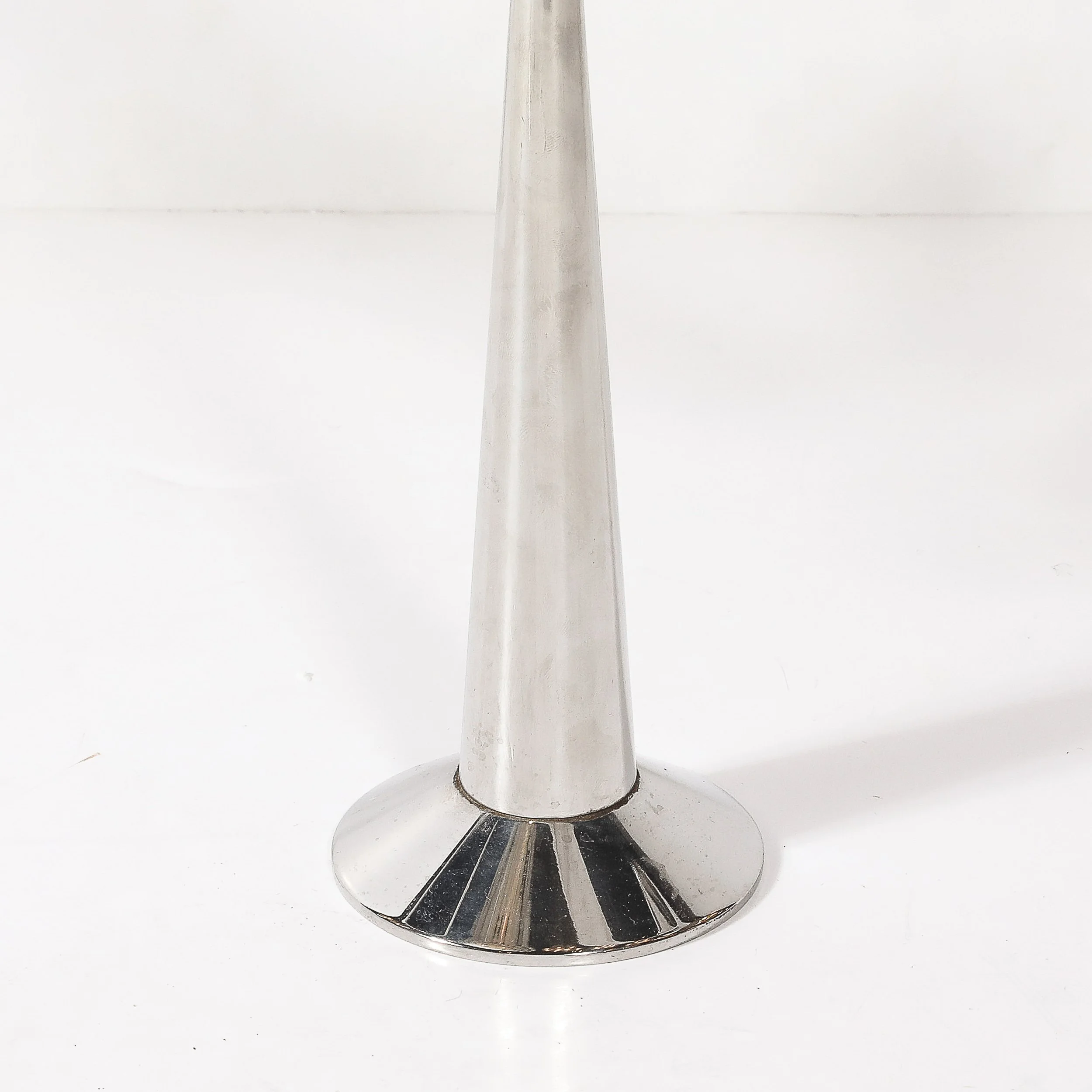 Mid-Century Modernist Elijah David Herschler Chrome Kinetic Sculpture — image 4