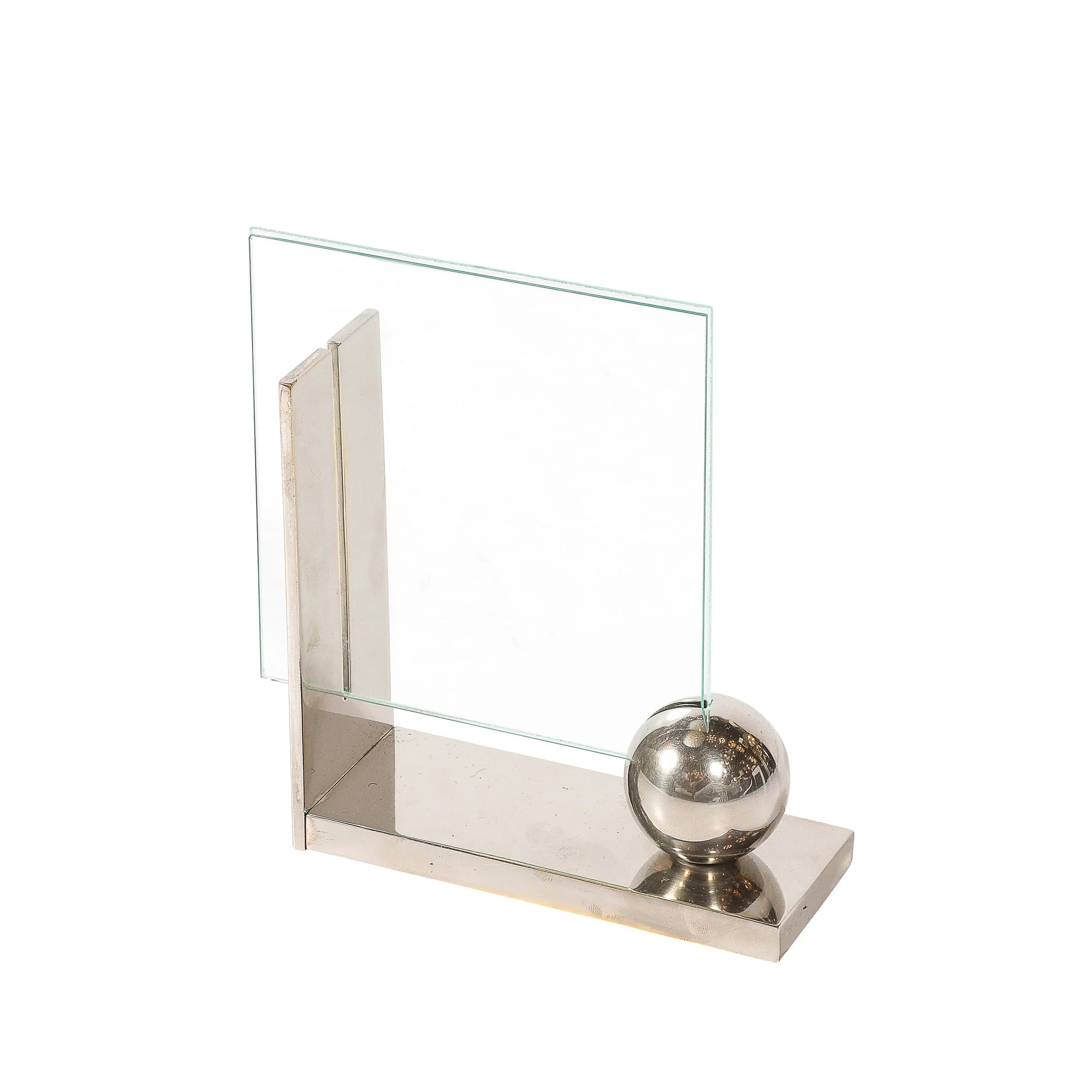 Swid Powell Silver-Plated Picture Frame with Spherical Detail — image 1