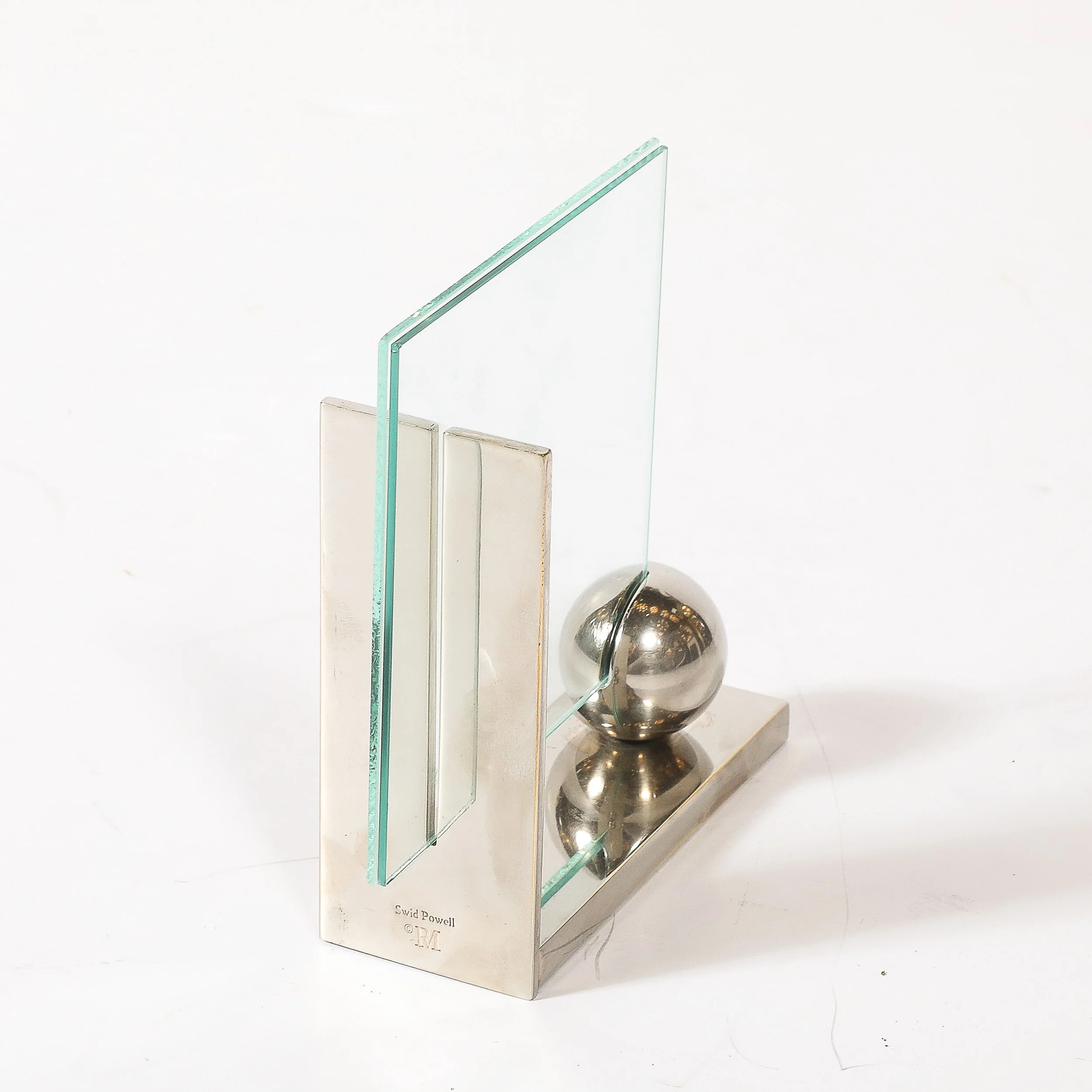 Swid Powell Silver-Plated Picture Frame with Spherical Detail — image 8