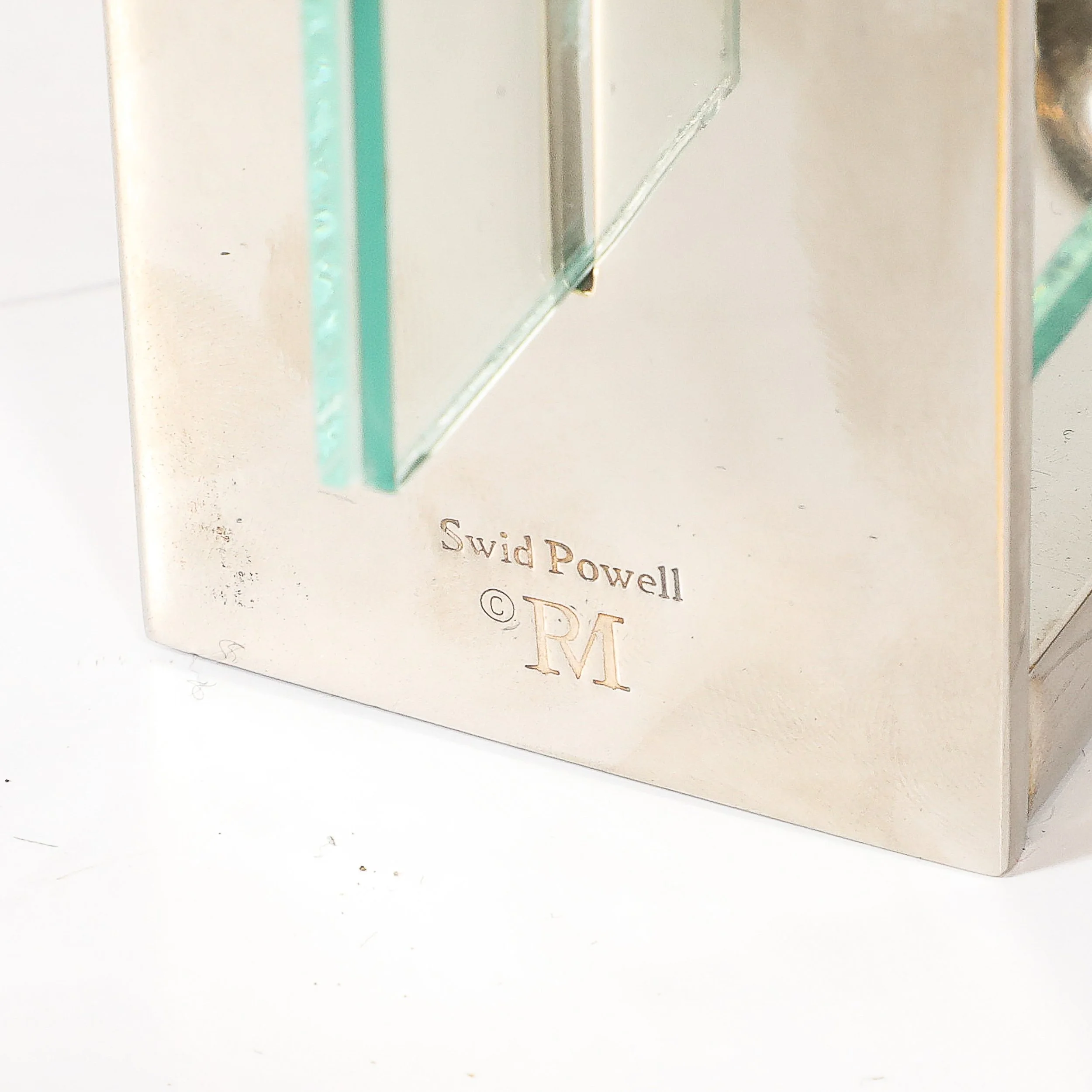 Swid Powell Silver-Plated Picture Frame with Spherical Detail — image 9