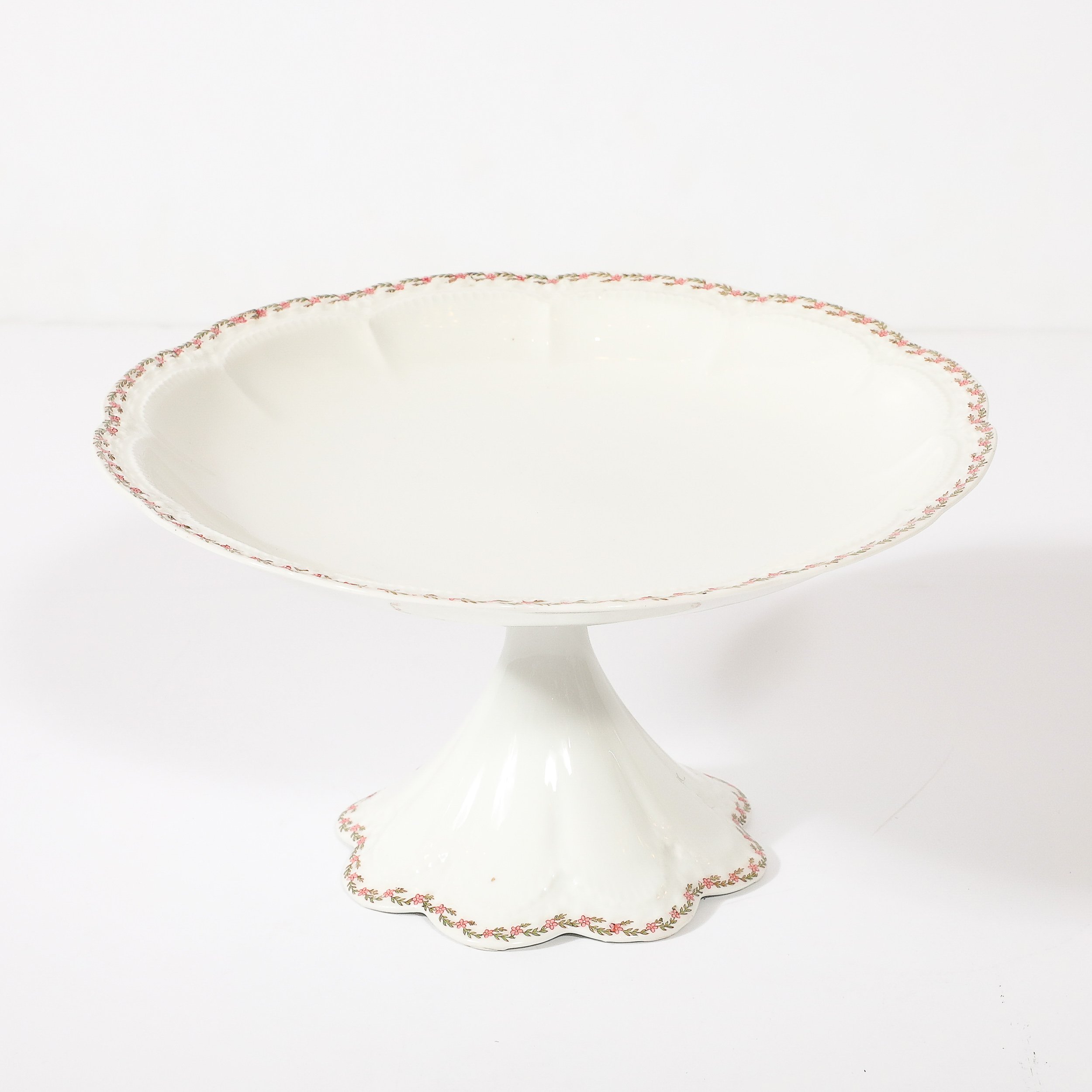 Antique Haviland for Limoges Porcelain Dinner Set for 24 Floral Spray Pattern — image 7